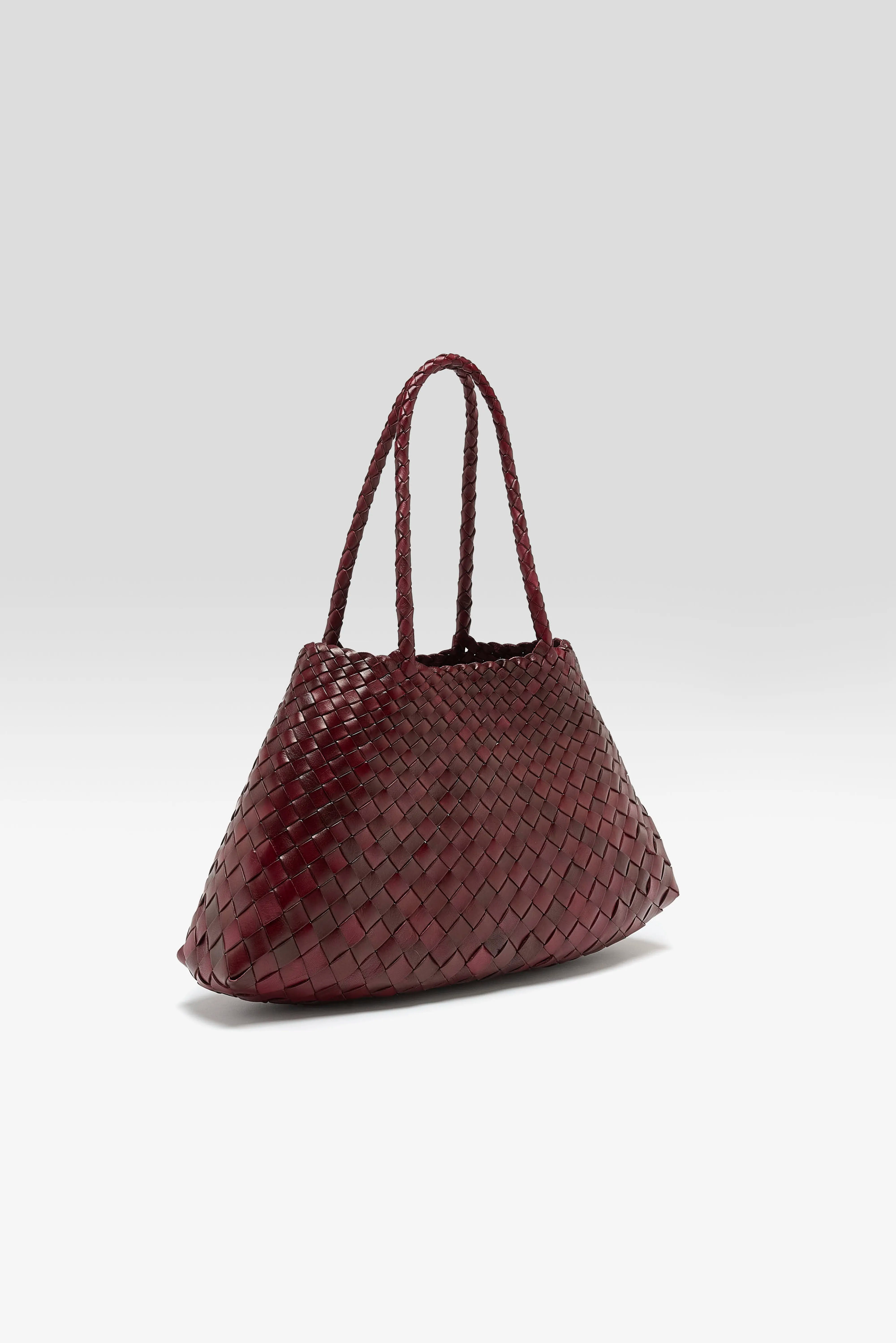 Grand Sac En Cuir Tressé Santa Croce Pour Femme | Bellerose