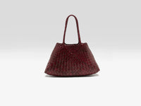 DRAGON DIFFUSION Santa Croce Big Woven Leather Bag  

