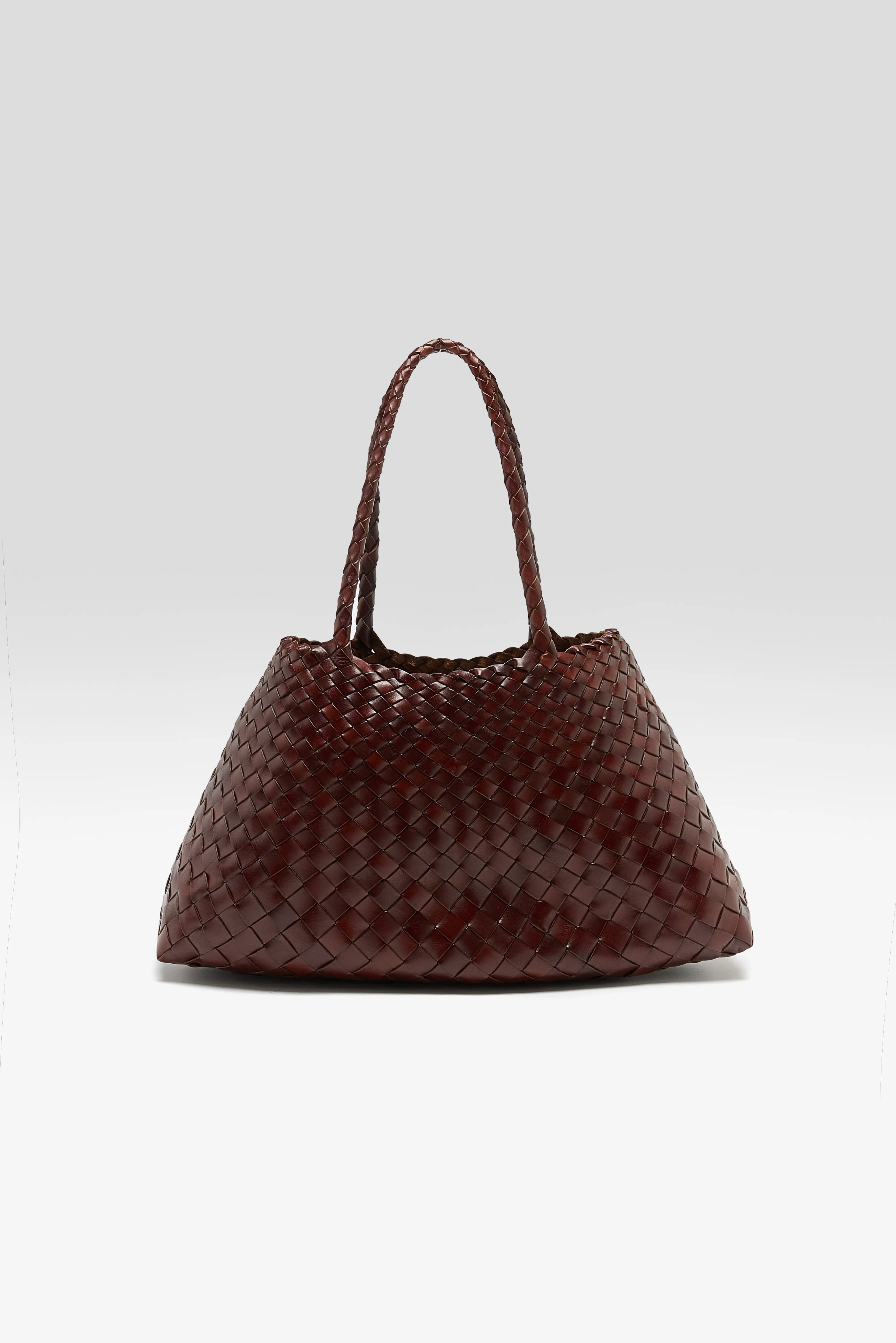 Santa Croce Big Woven Leather Bag For Women | Bellerose