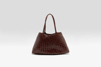 Santa Croce Big Woven Leather Bag For Women | Bellerose