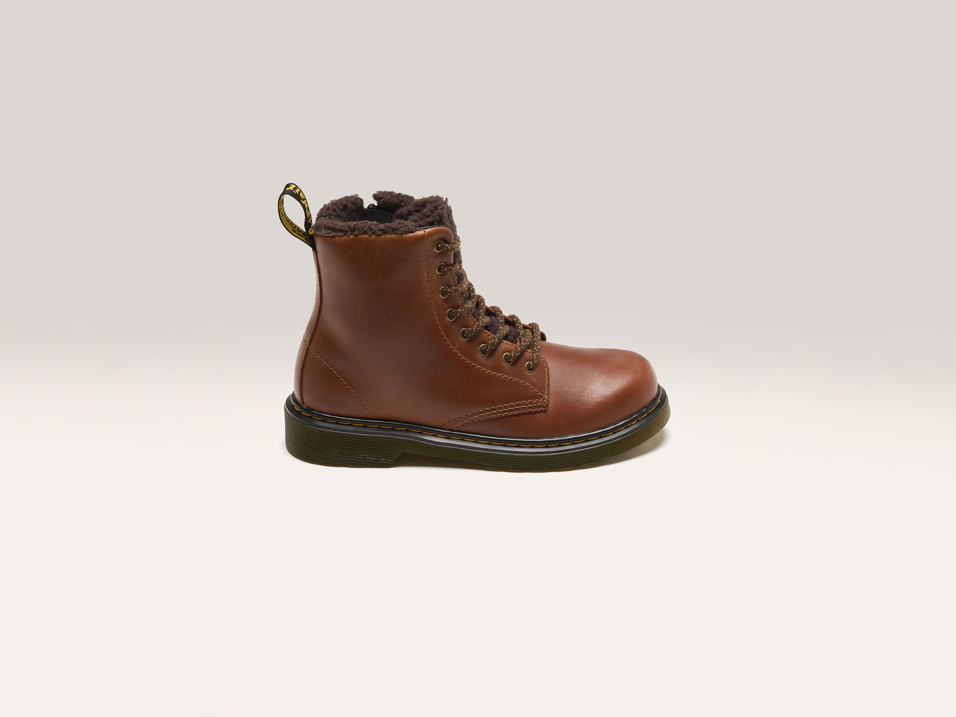 1460 Serena Lederen Laarzen voor Juniors (242 / G / DARK BROWN)