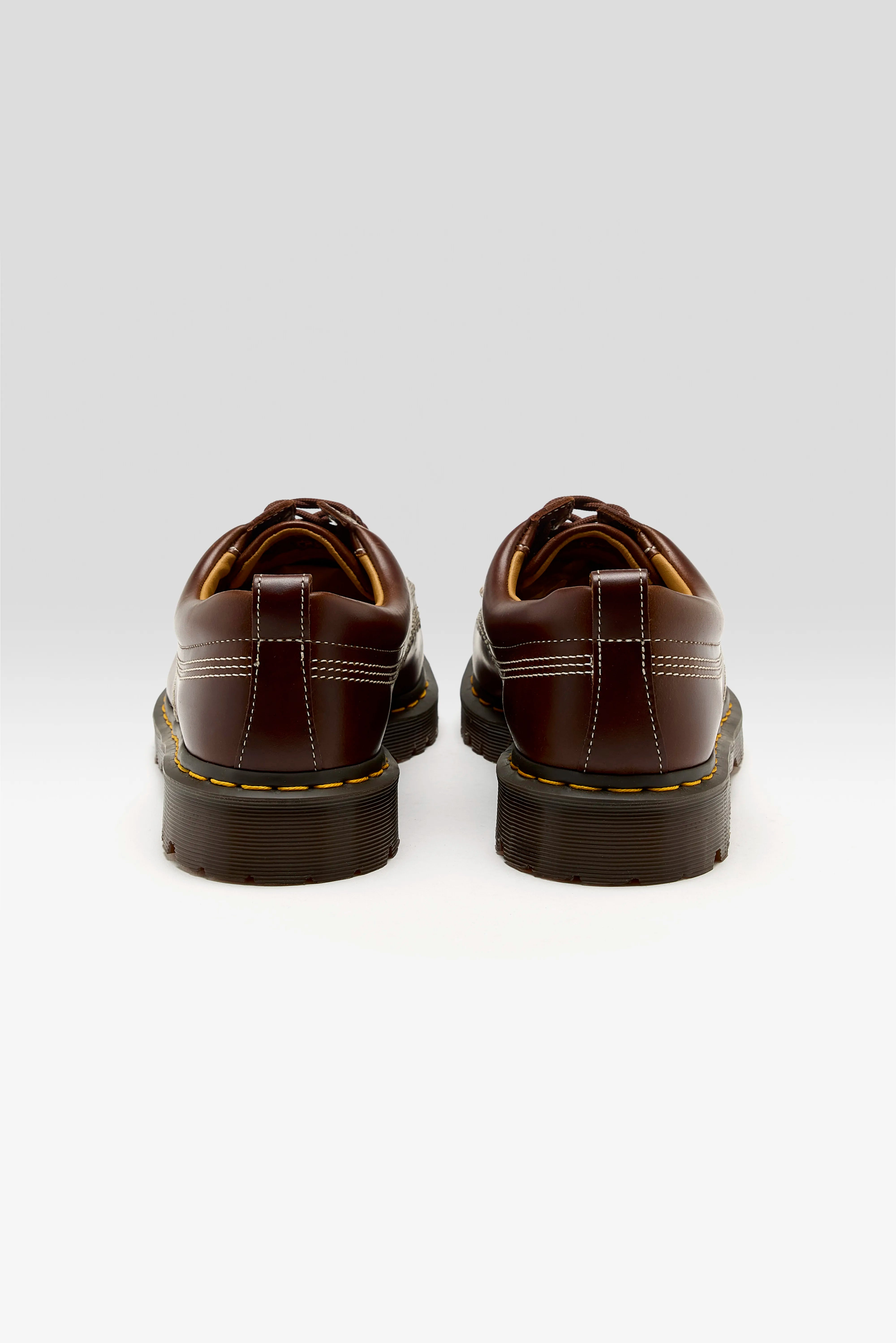 Lowell Leather Moc Toe Shoes For Men (242 / M / DARK BROWN)