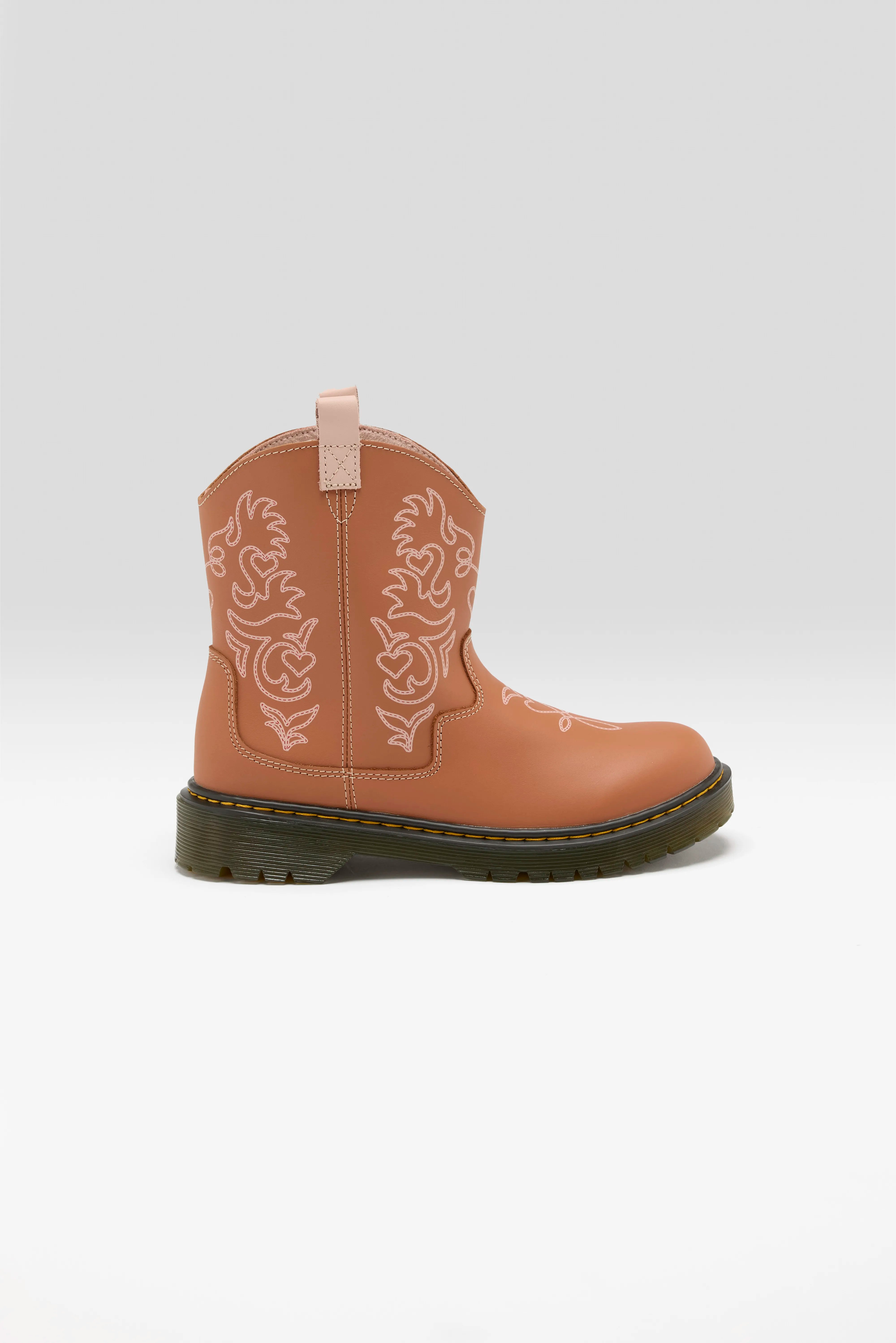 Junior Strixton Leather Pull-on Boots For Girls | Bellerose