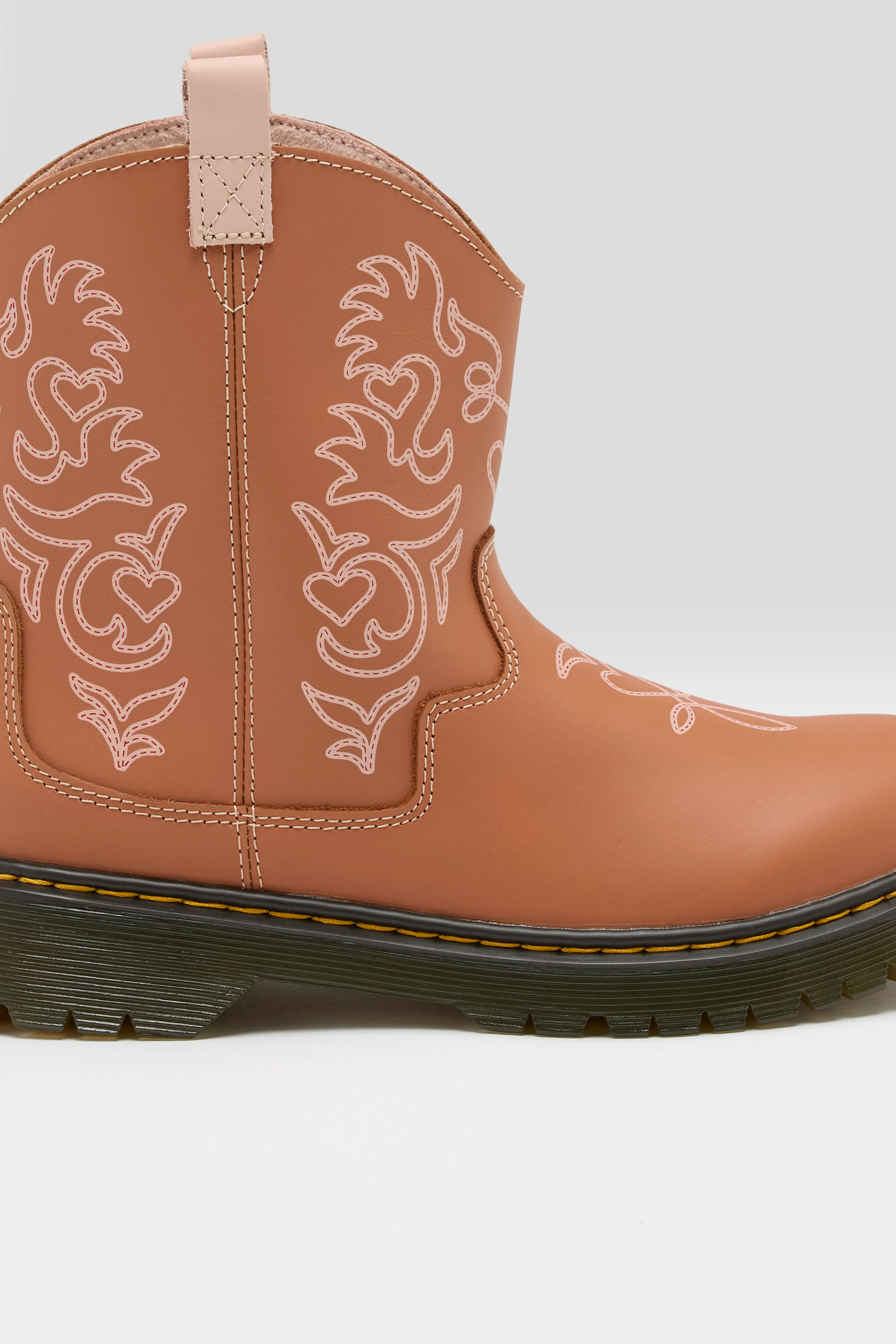 Junior Strixton Leather Pull-on Boots For Girls | Bellerose