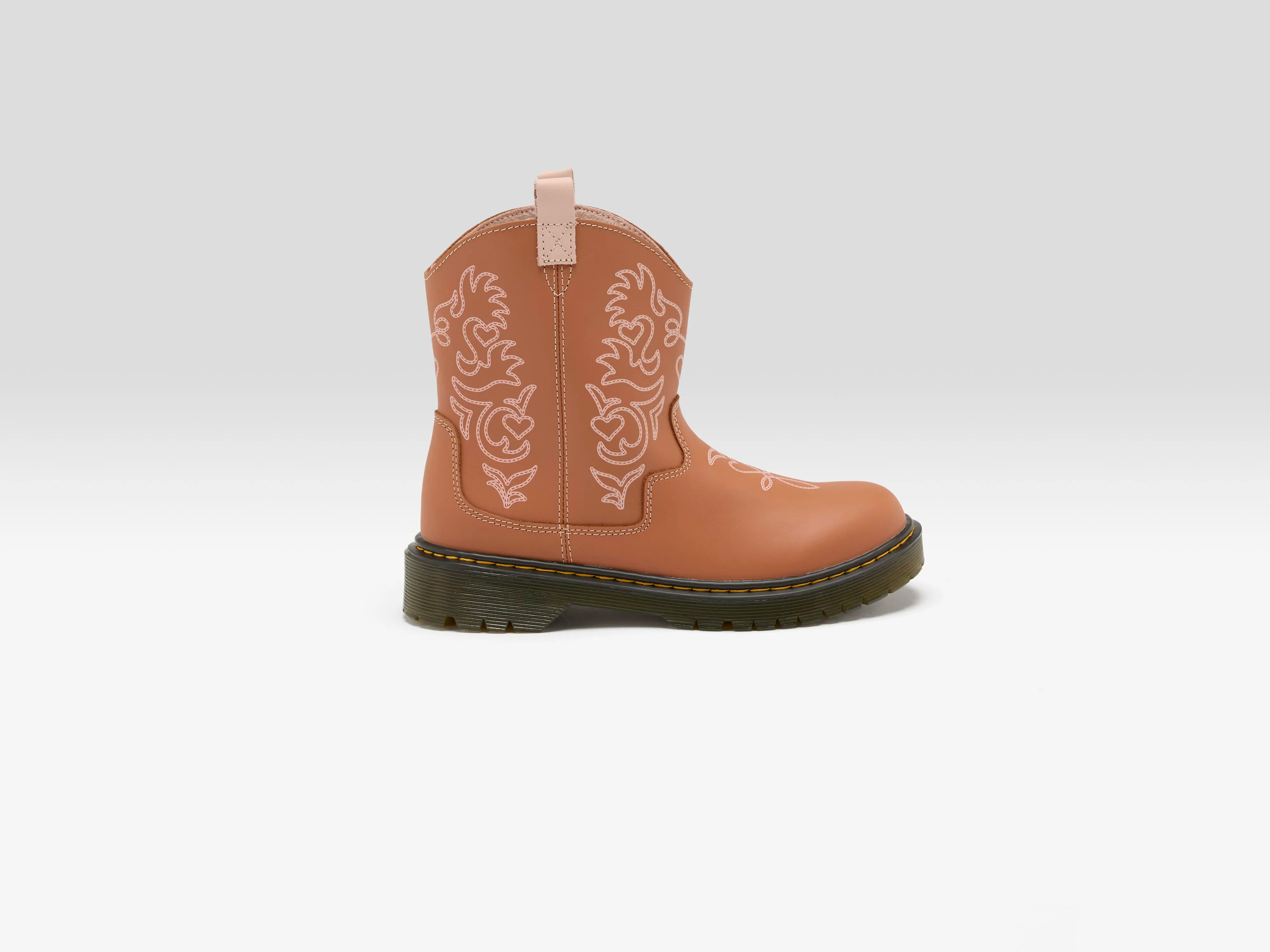 Junior Strixton Leather Pull-on Boots (251 / G / TAN)