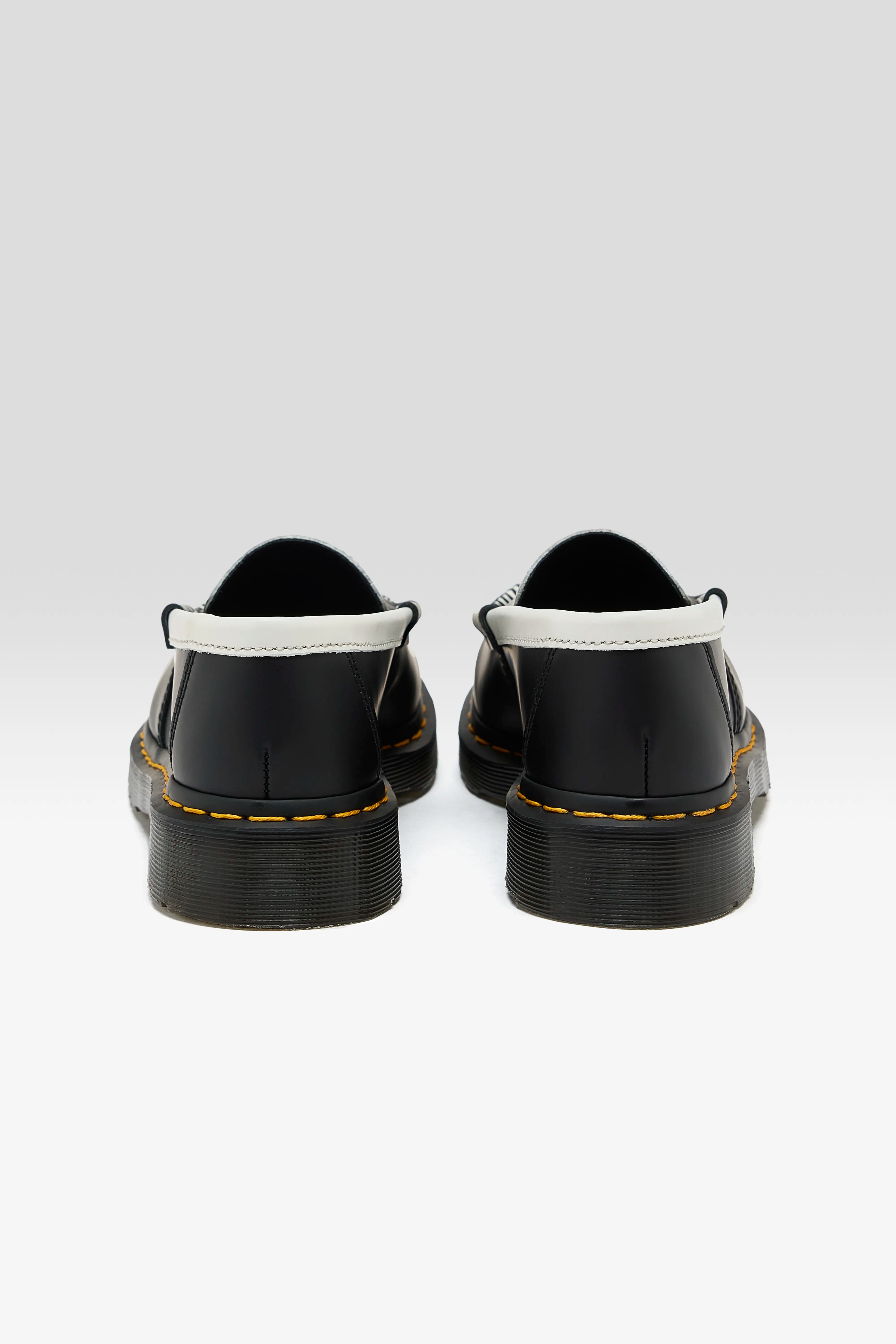 Penton Two-Tone Smooth Leather Loafers (251 / W / BLACK)