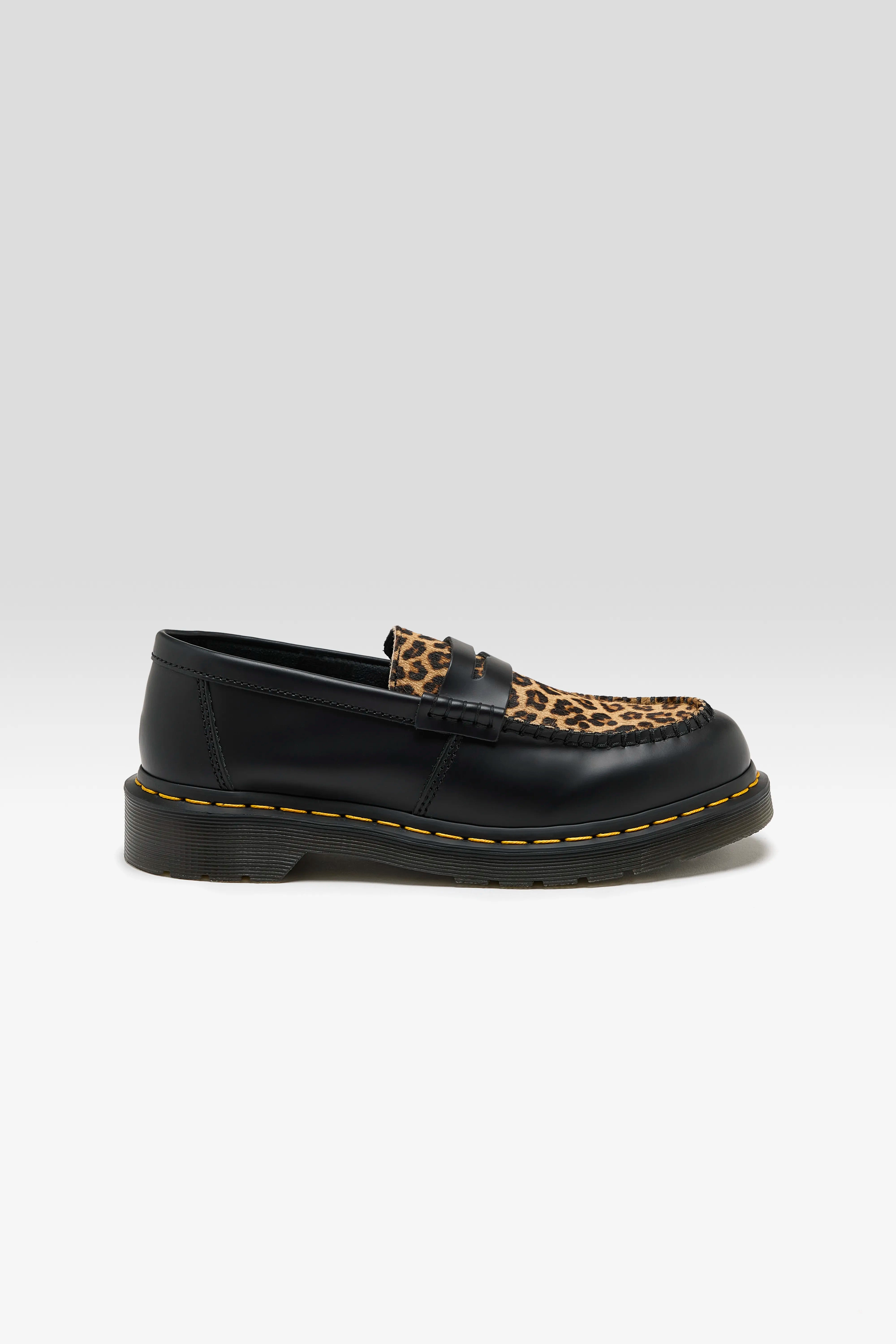 Penton Hair-on Smooth Leather Loafers For Women | Bellerose