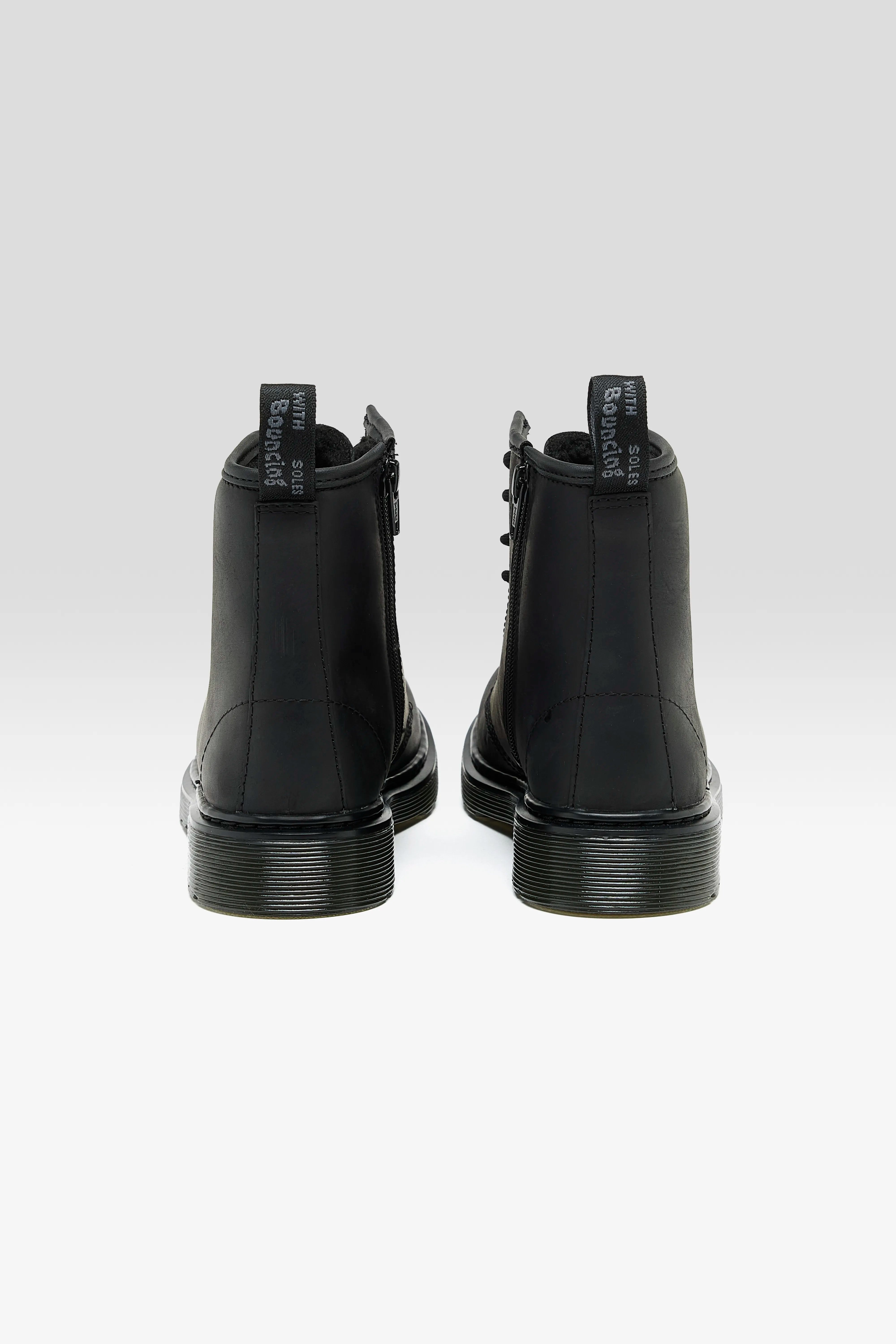 1460 Serena Faux Fur Boots voor Kinderen (252 / B / BLACK)