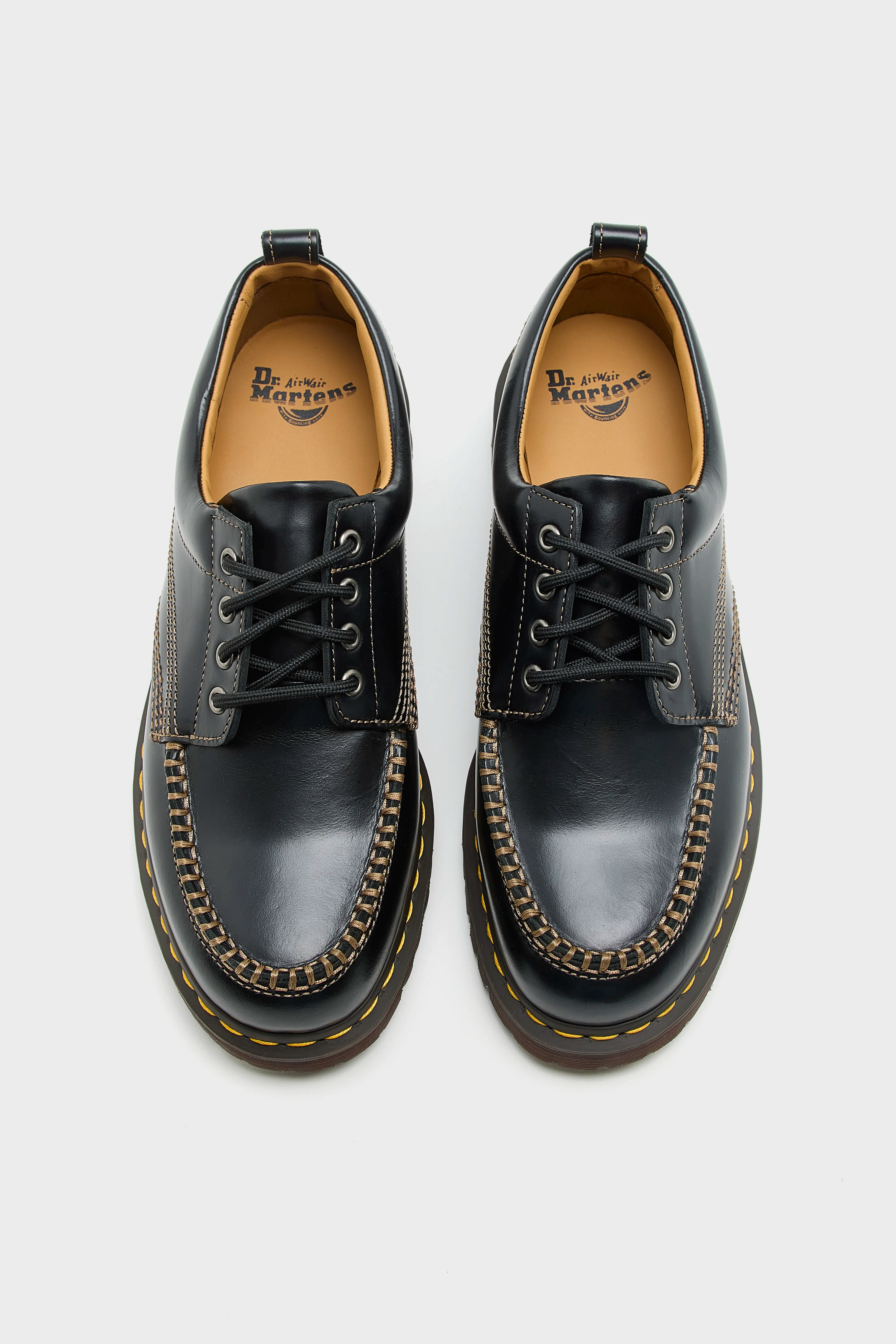 Sneakers Lowell en cuir pour Hommes (252 / W / BLACK)