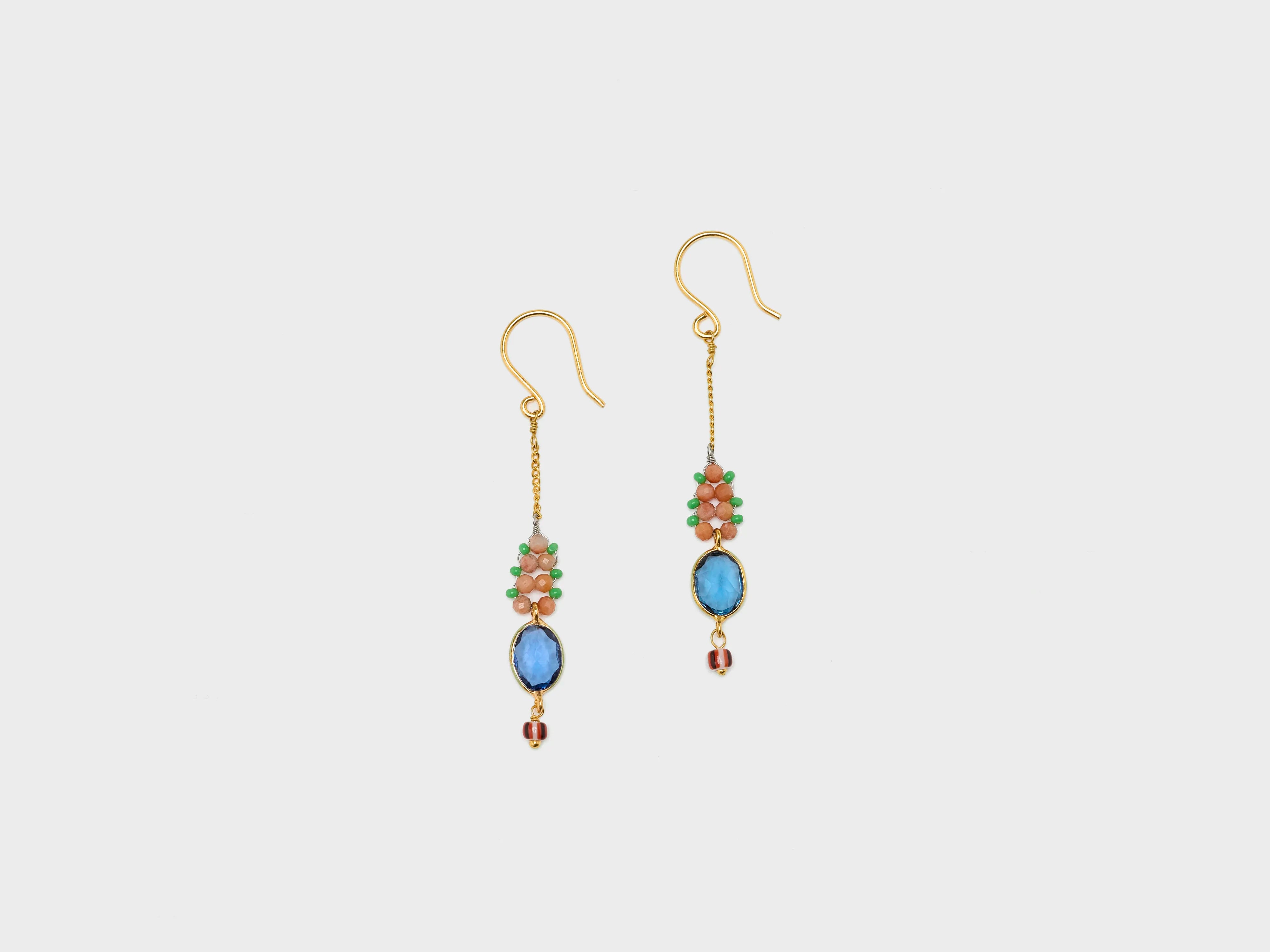 N° 15 Earrings  (251 / W / MULTICOLOR)