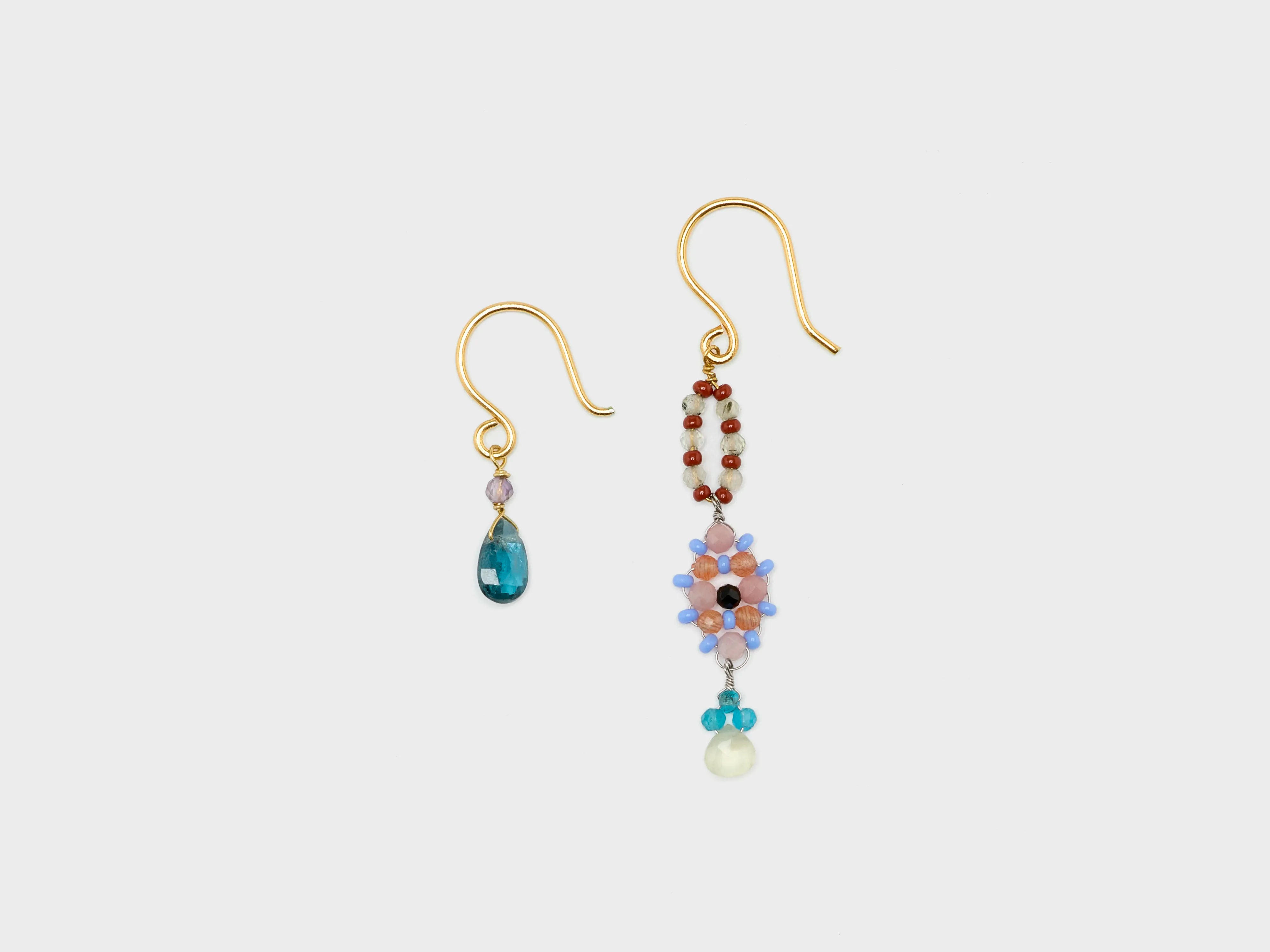 N° B3 Asymmetrical Earrings For Women | Bellerose