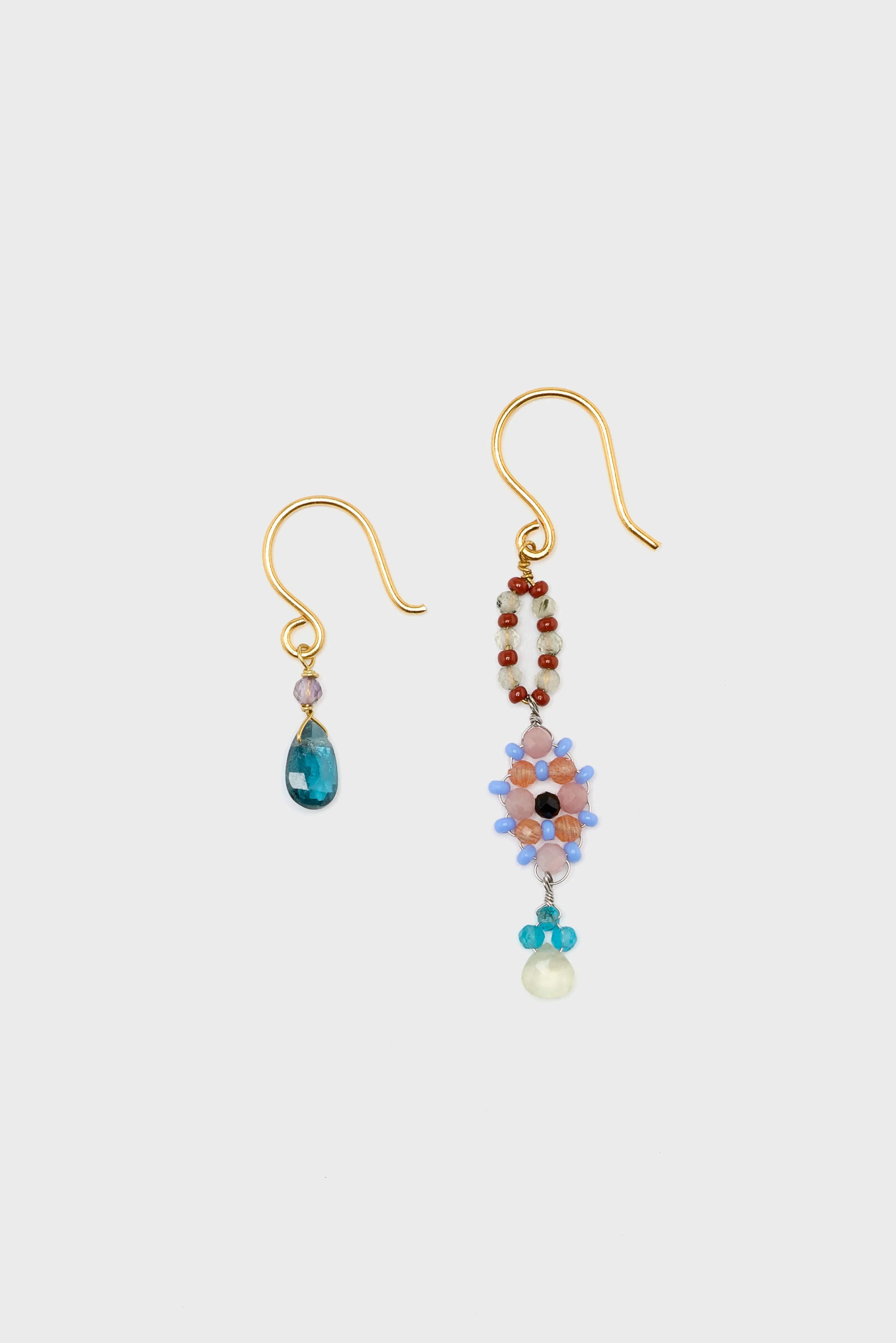 N° B3 Asymmetrical Earrings For Women | Bellerose