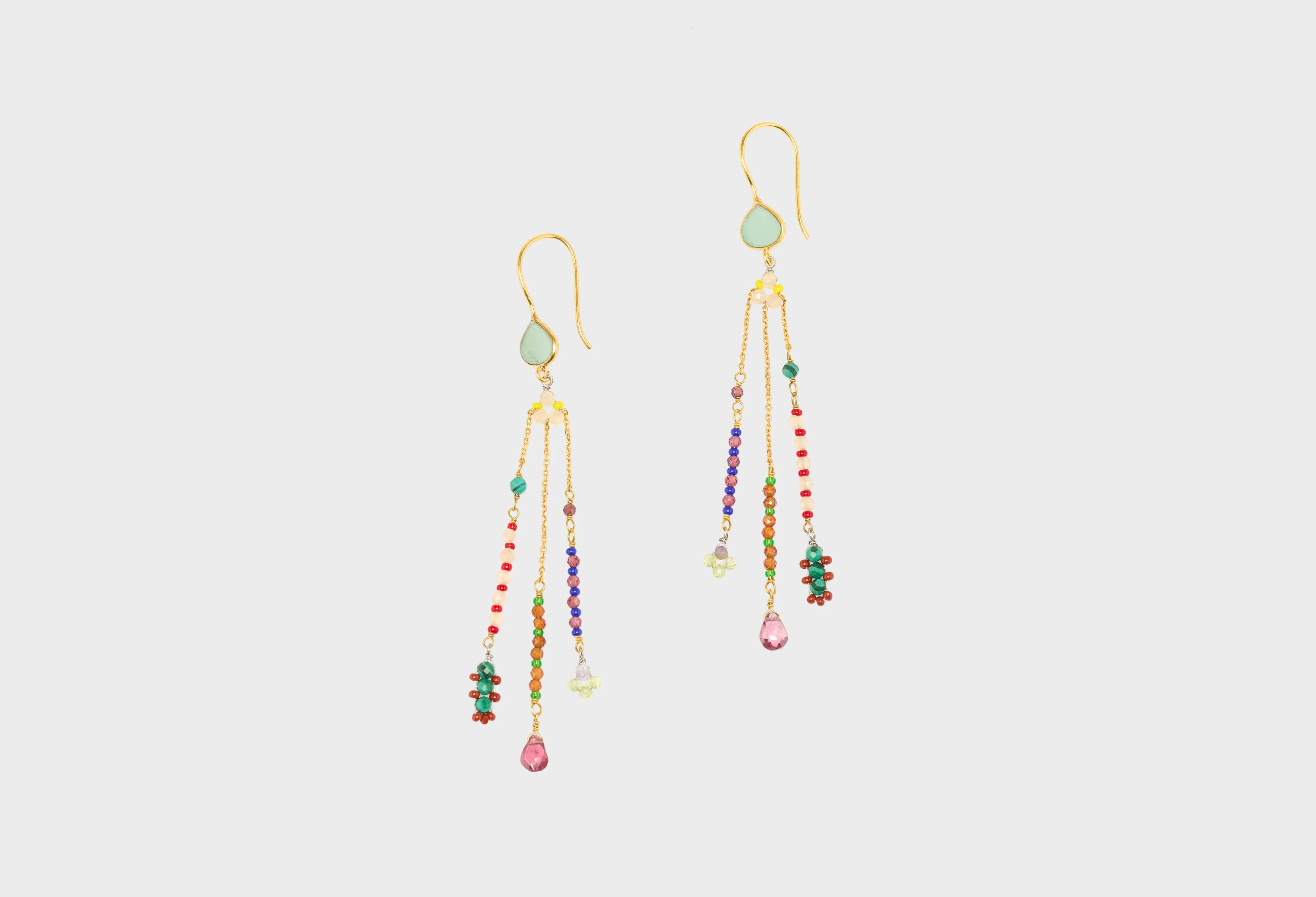 N°A10 Earrings  (252 / W / MULTICOLOR)