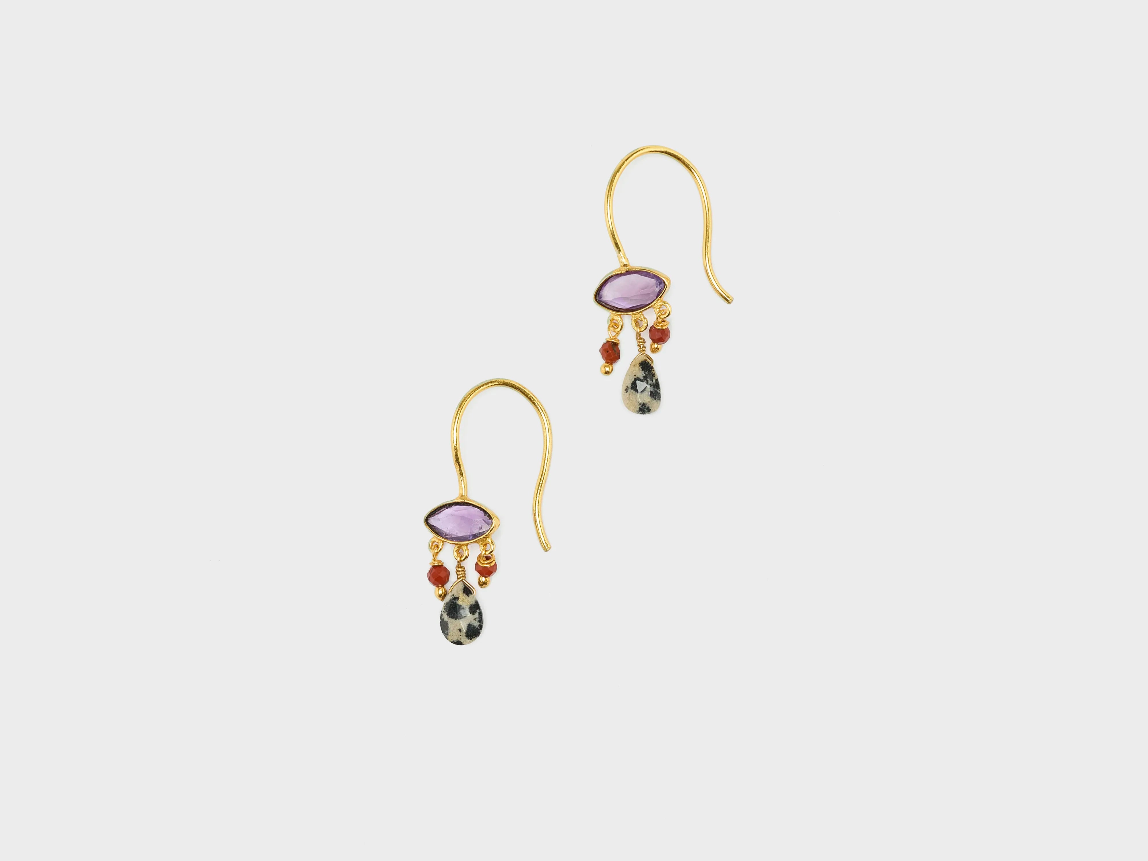 N° P56 Earrings  (252 / W / MULTICOLOR)