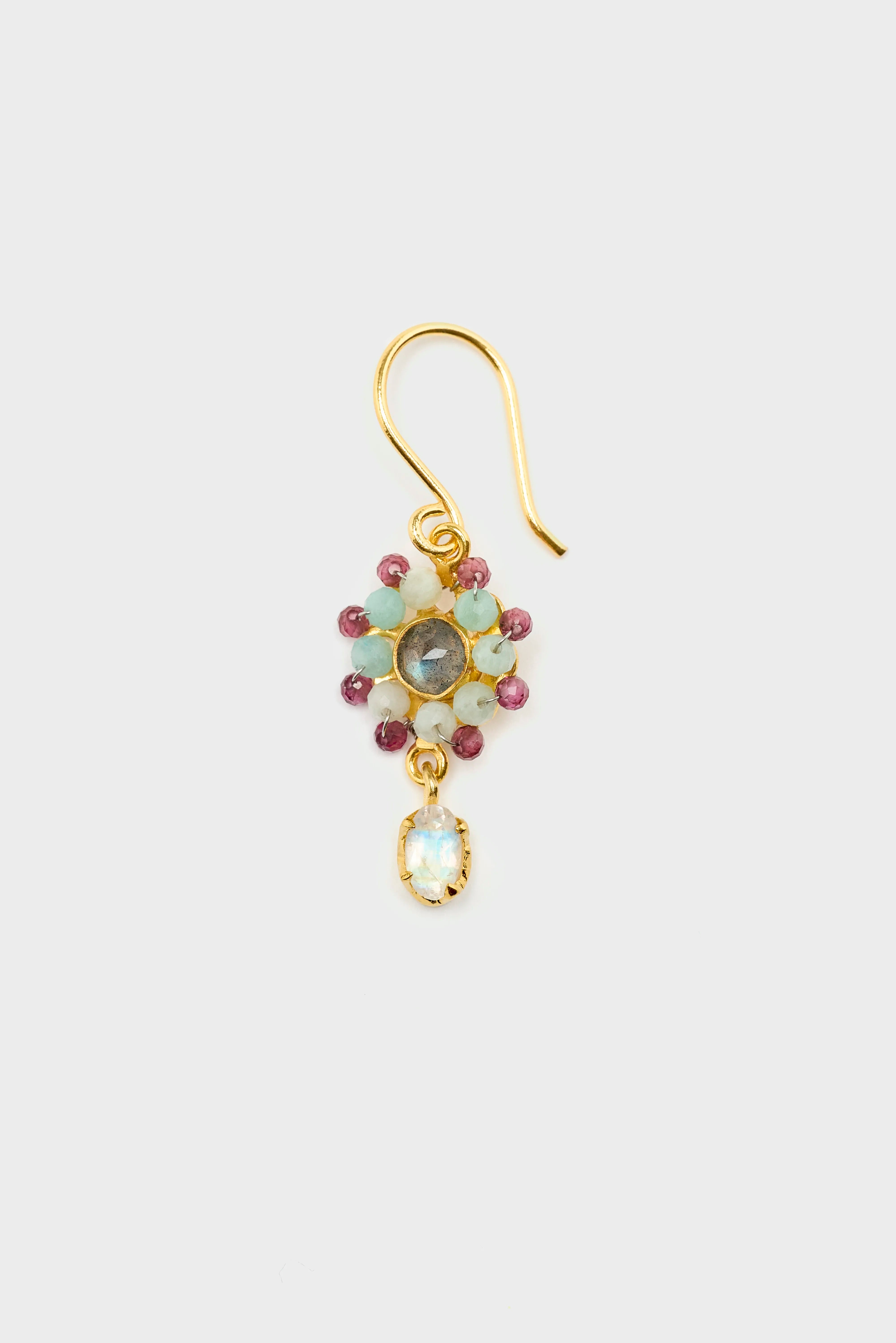 Asymmetrische Oorbellen N° 3  (261 / W / MULTICOLOR)