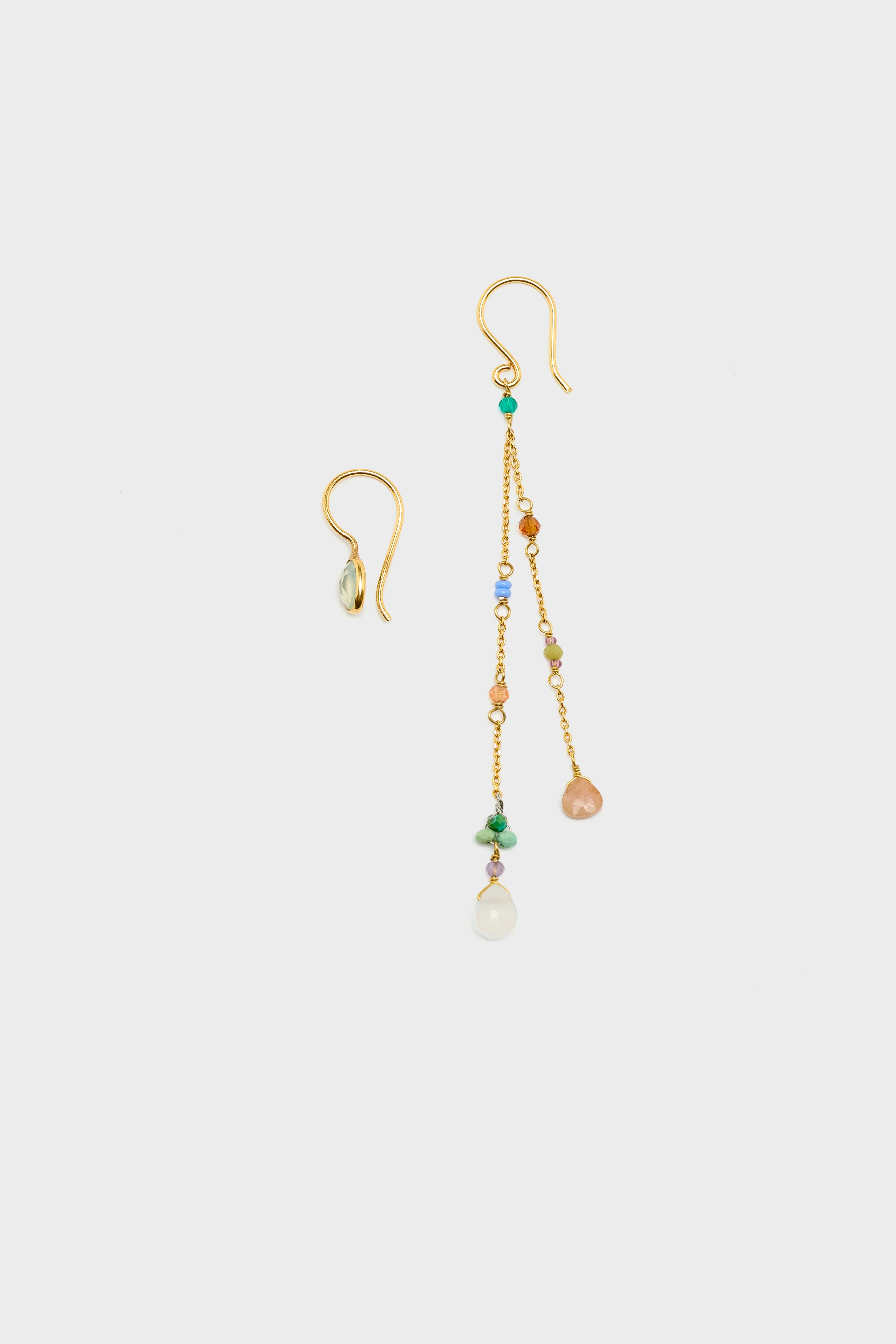 Asyalia Asymmetric Earrings Pour Femme | Bellerose