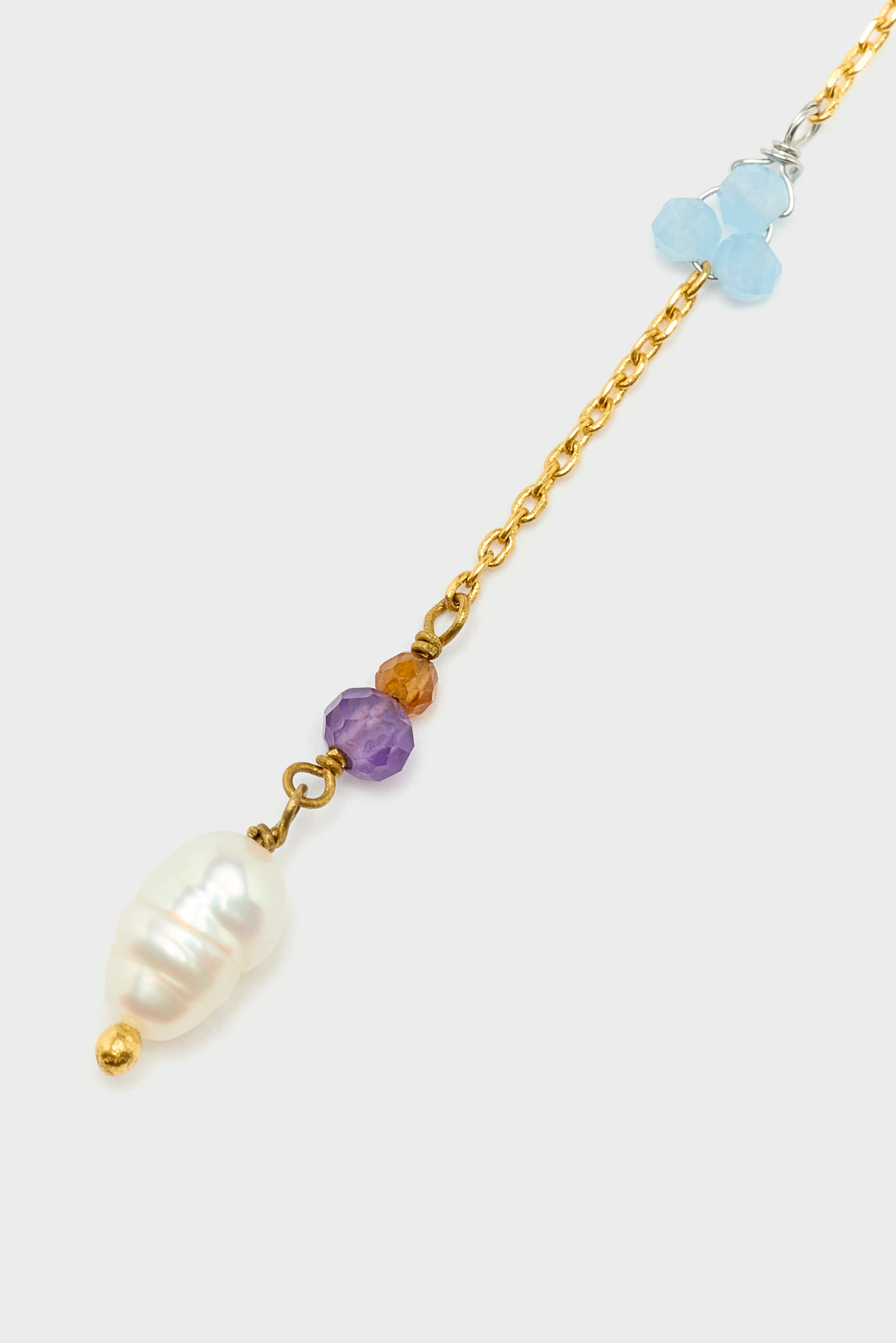 N° 1 Asymmetric Earrings  (261 / W / MULTICOLOR)