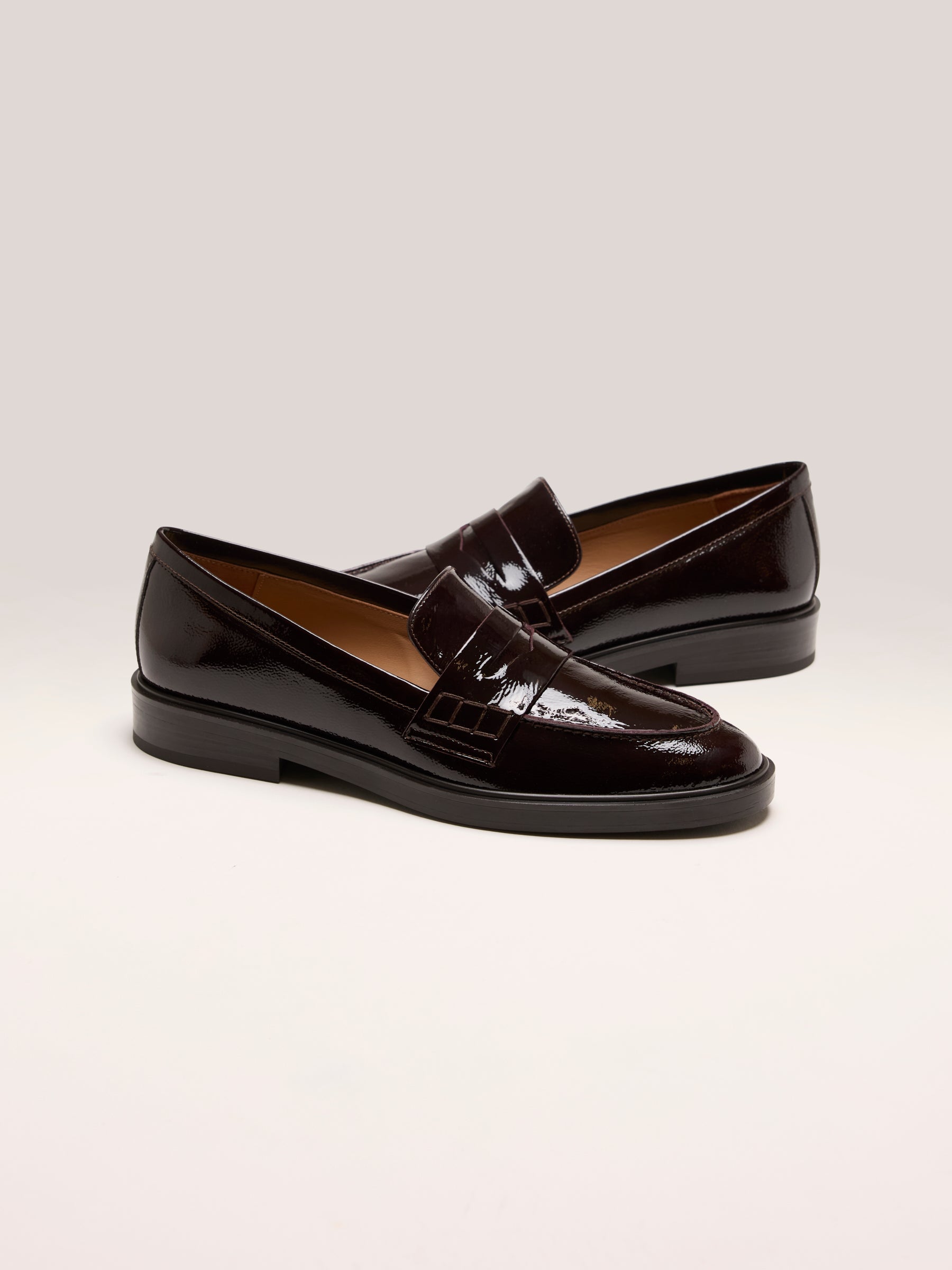 Sara Wijnrood Loafers Voor Dames | Bellerose