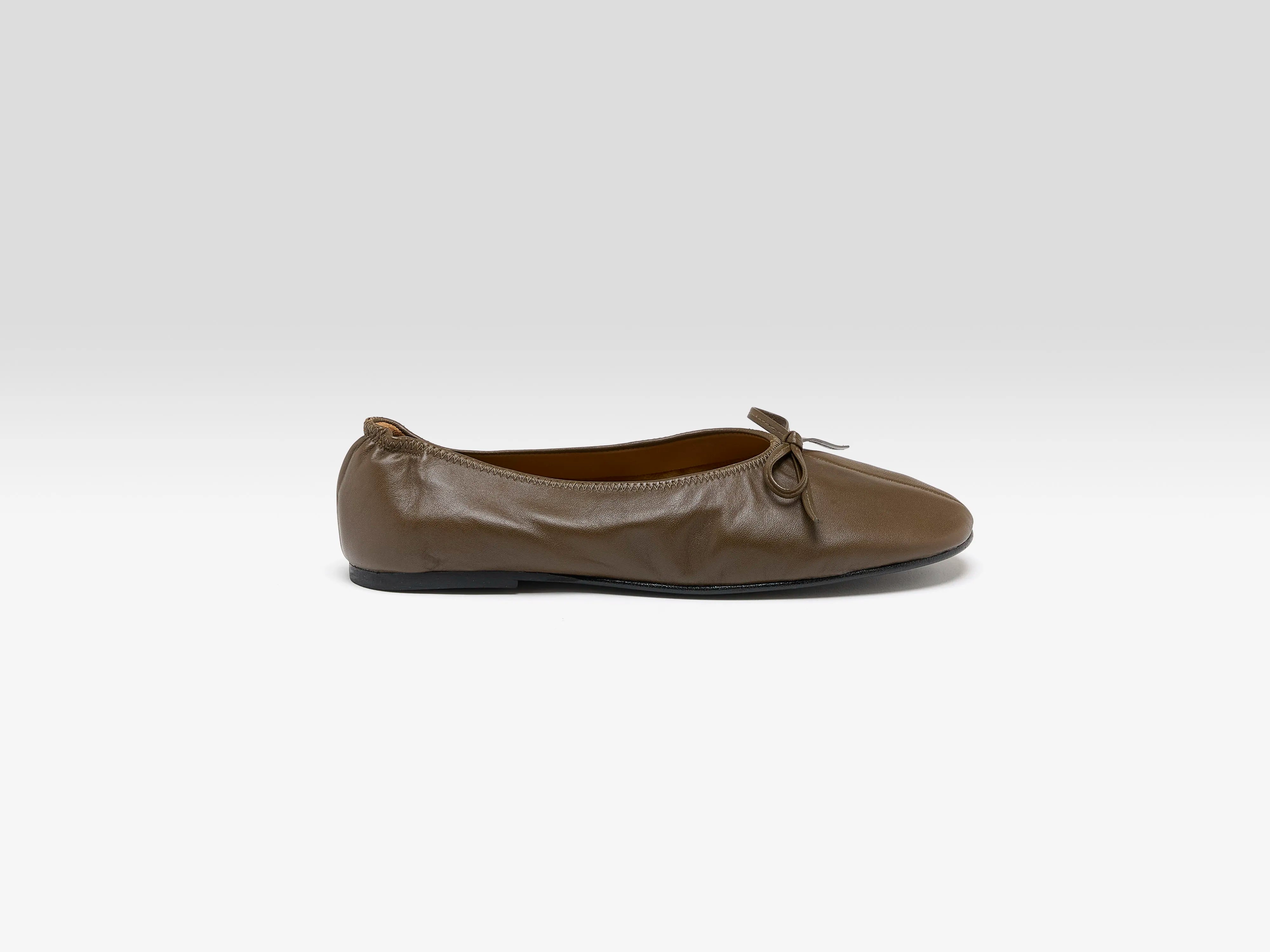 Blaise Ballerina Flats  (252 / W / KAKI)