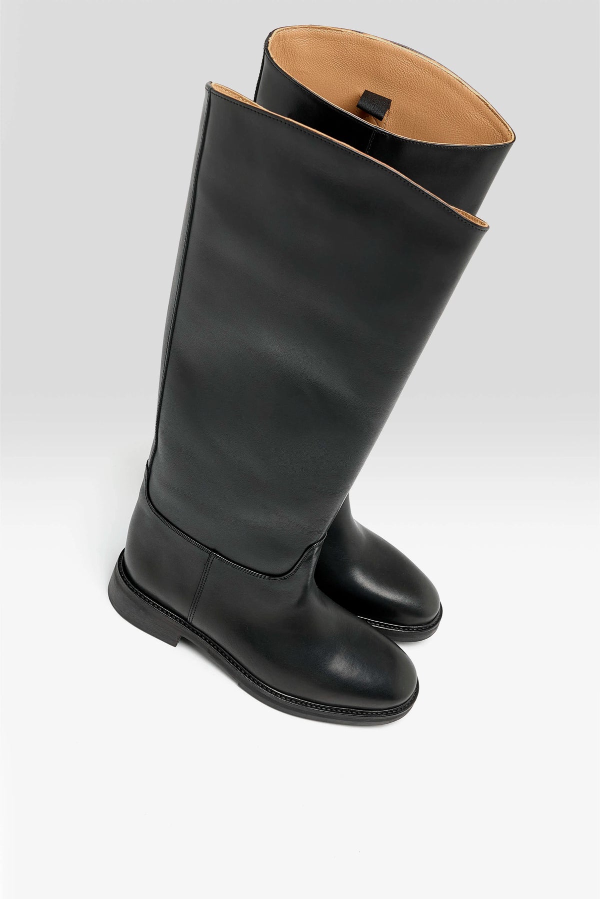 Florentine Knee-High Boots (262 / W / BLACK)