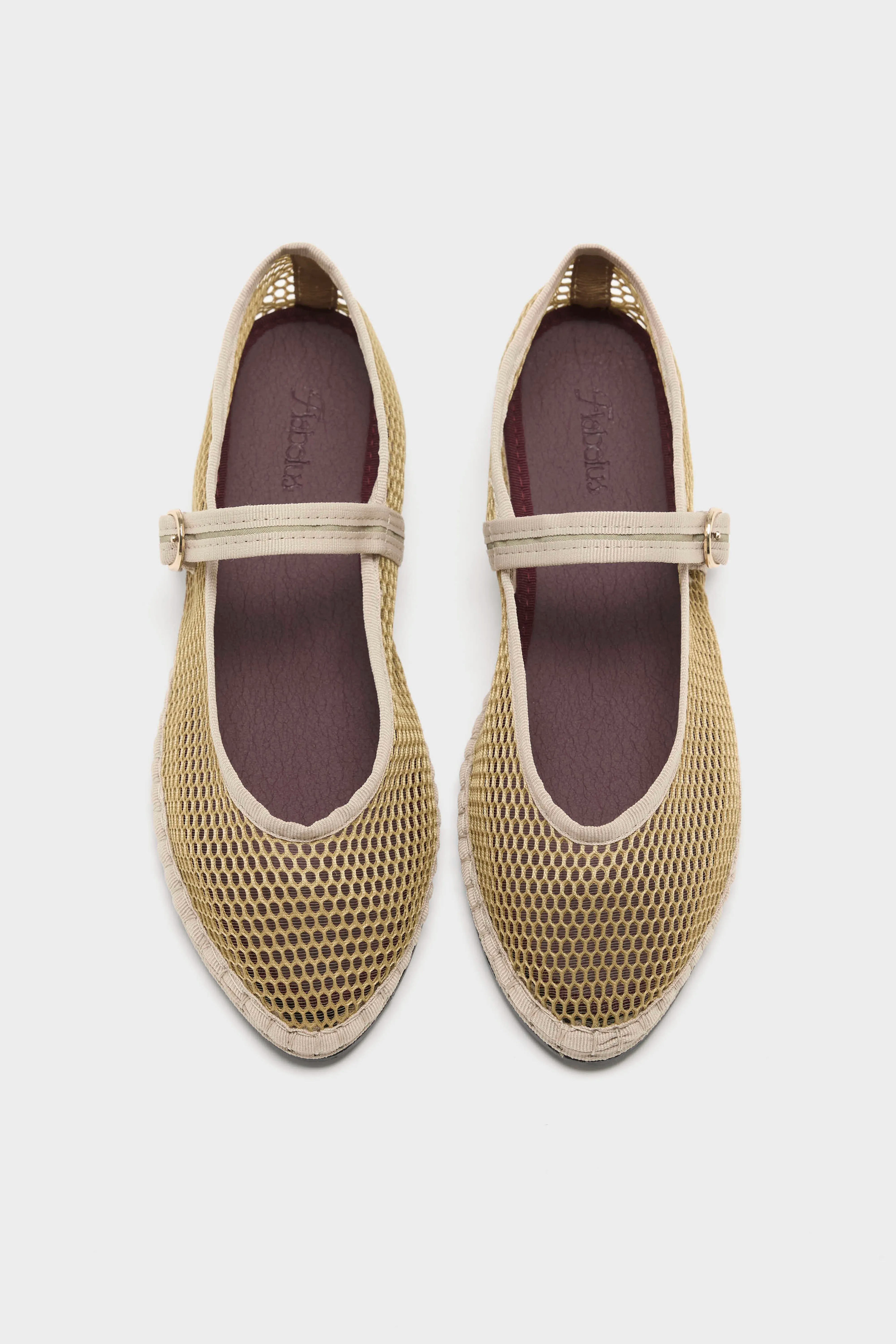 Isabella Mary Jane Espadrilles  (262 / W / LIGHT KHAKI)