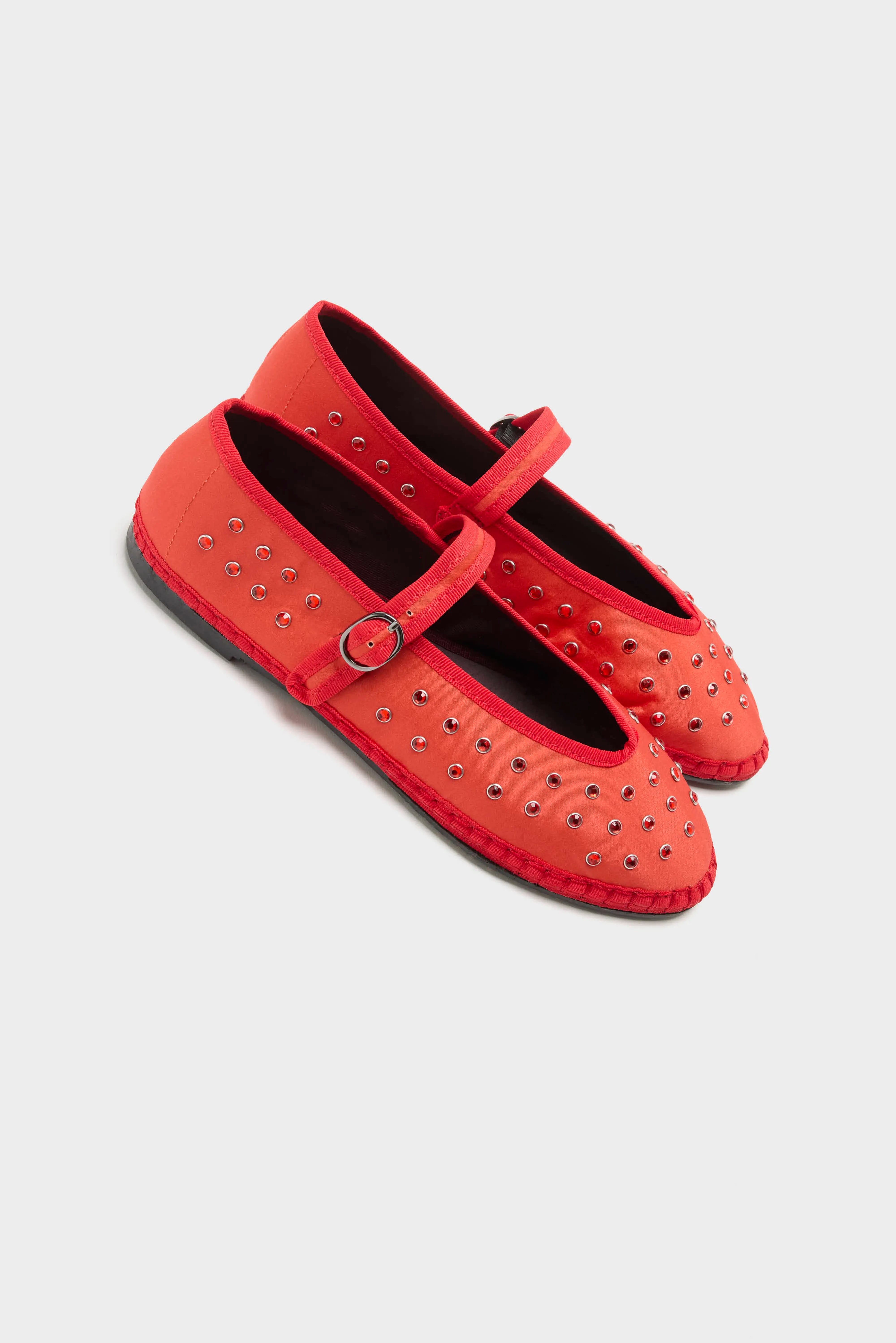 Espadrilles Ballerines Mae (262 / W / RED)