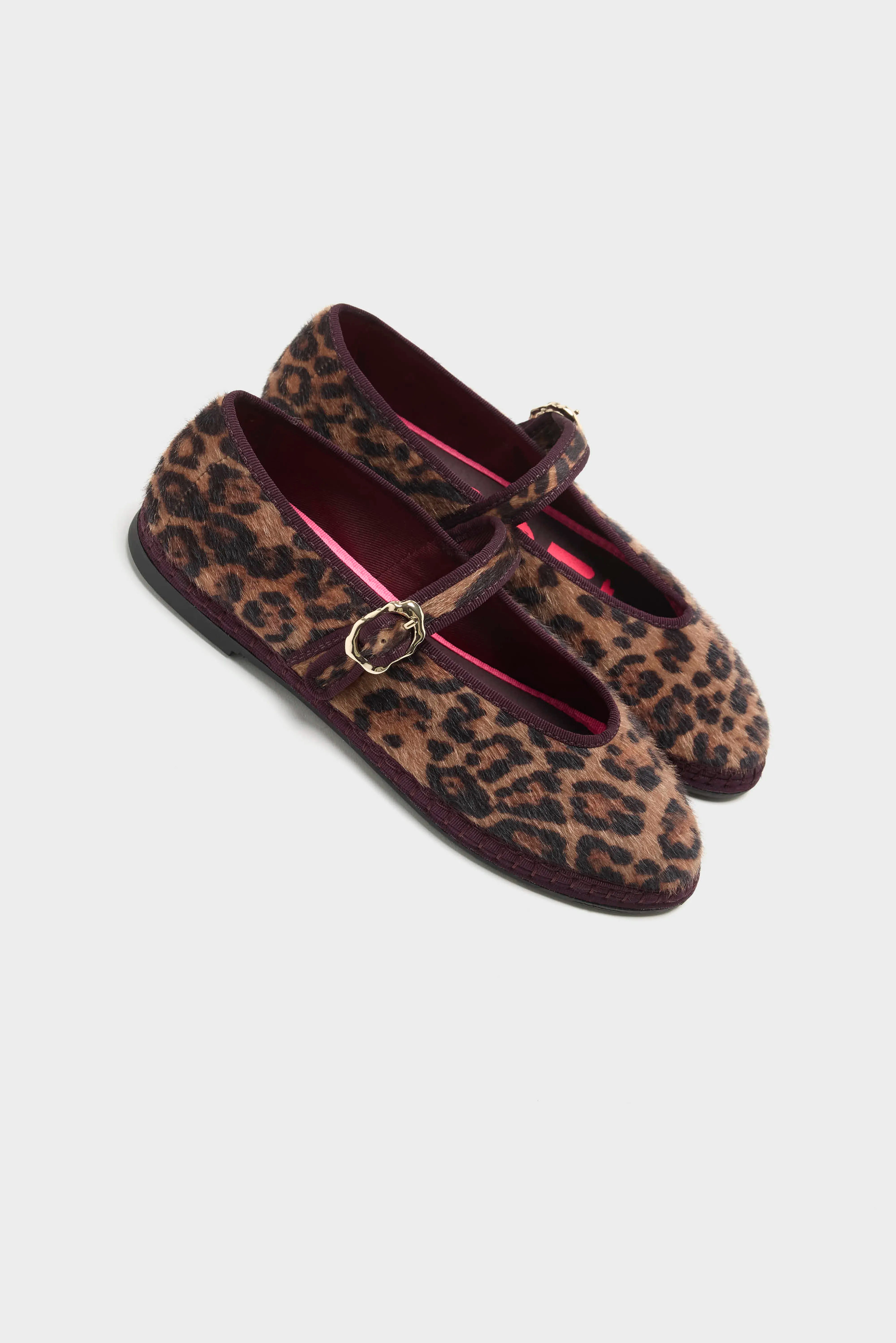 Pierre Feline Mary Jane Espadrilles  (262 / W / BURGUNDY)