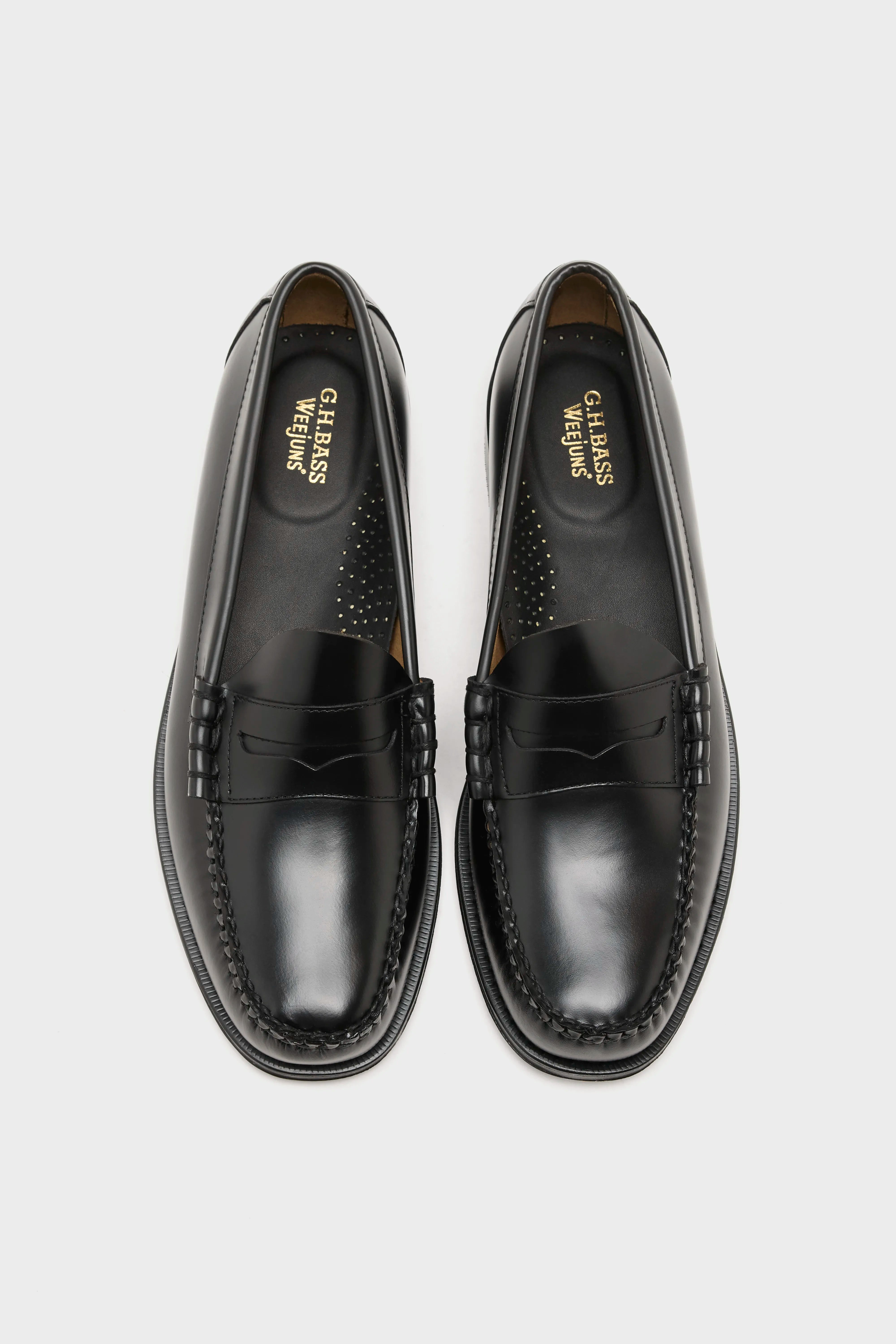 Weejuns Larson Penny Loafers for Men  (251 / M / BLACK)