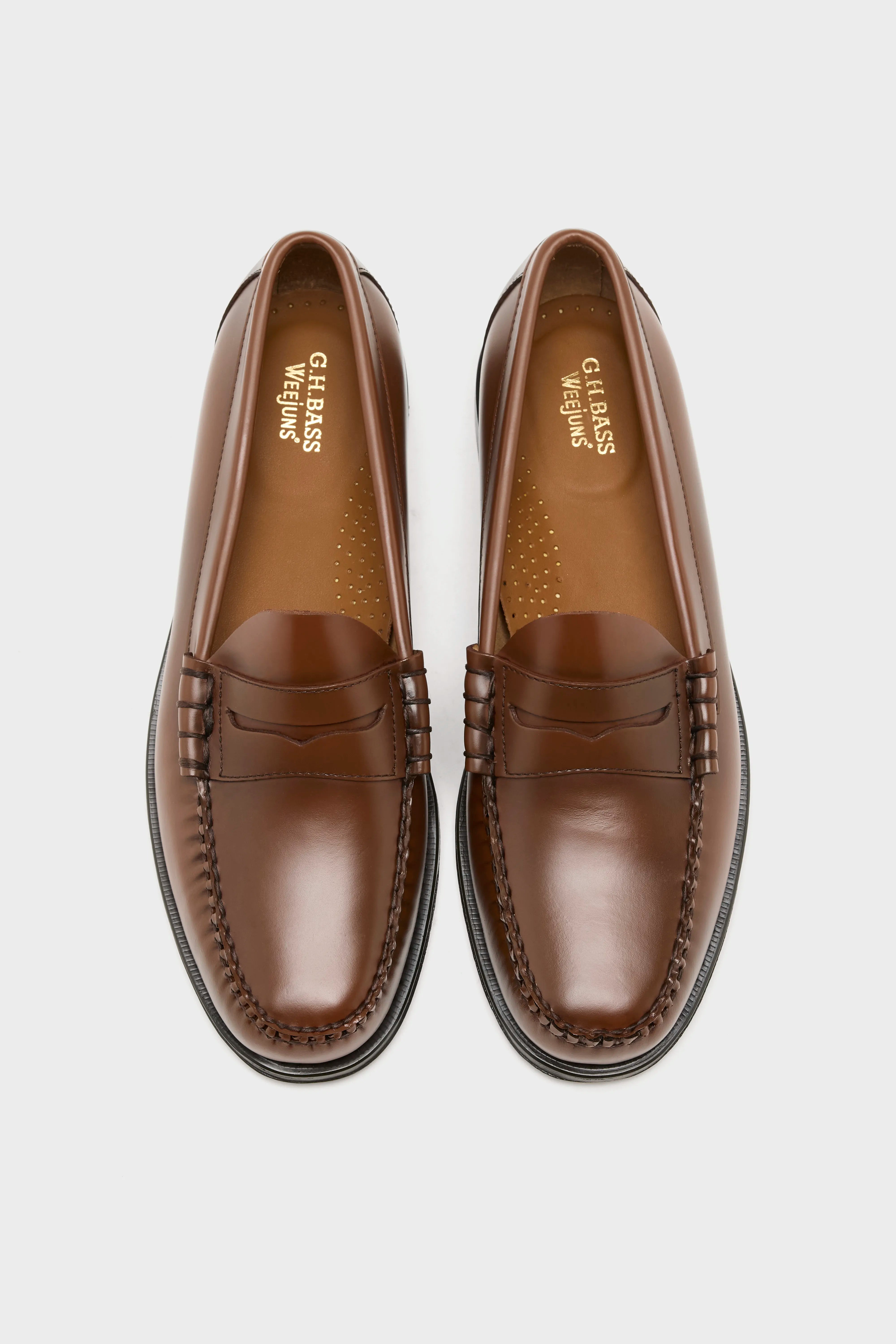 Weejuns Larson Penny Loafers for Men  (251 / M / BROWN)