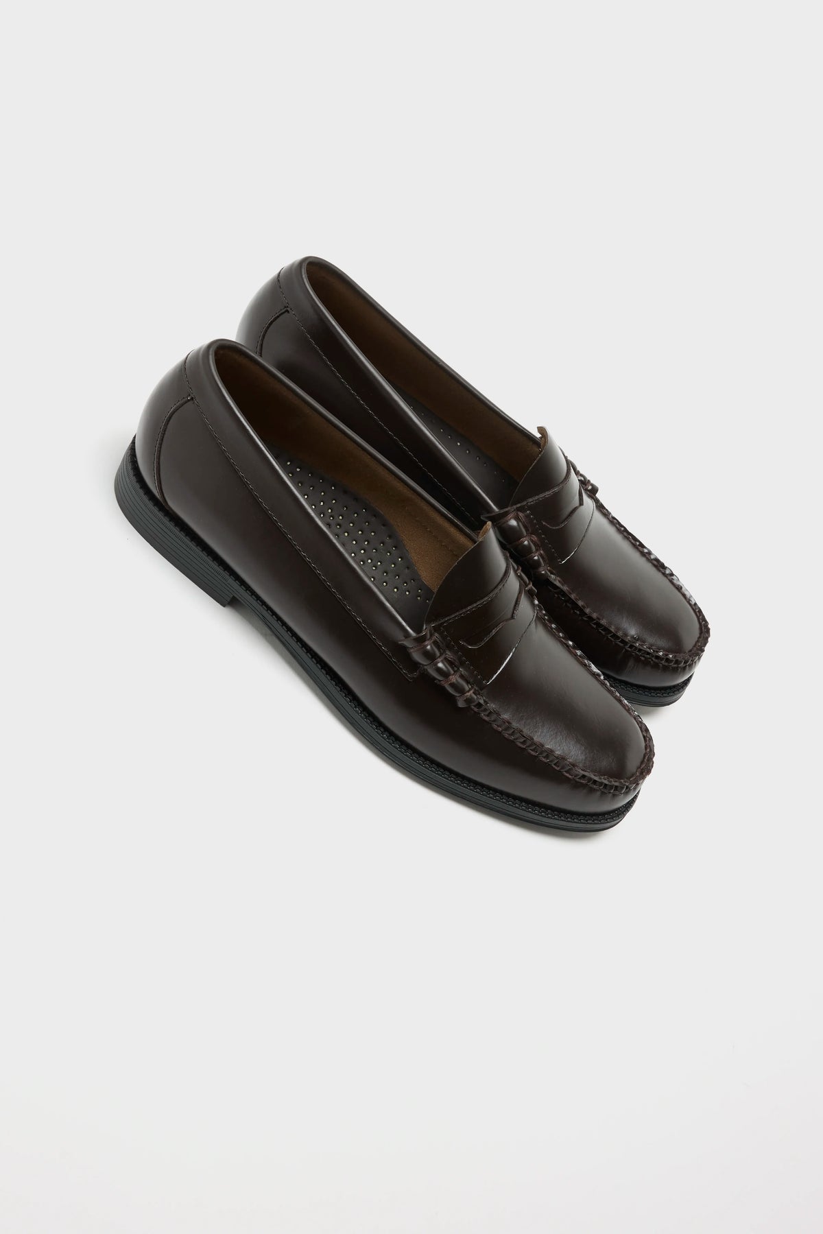 Easy Weejuns Larson Penny Loafers for Men (262 / M / CHOCOLATE)