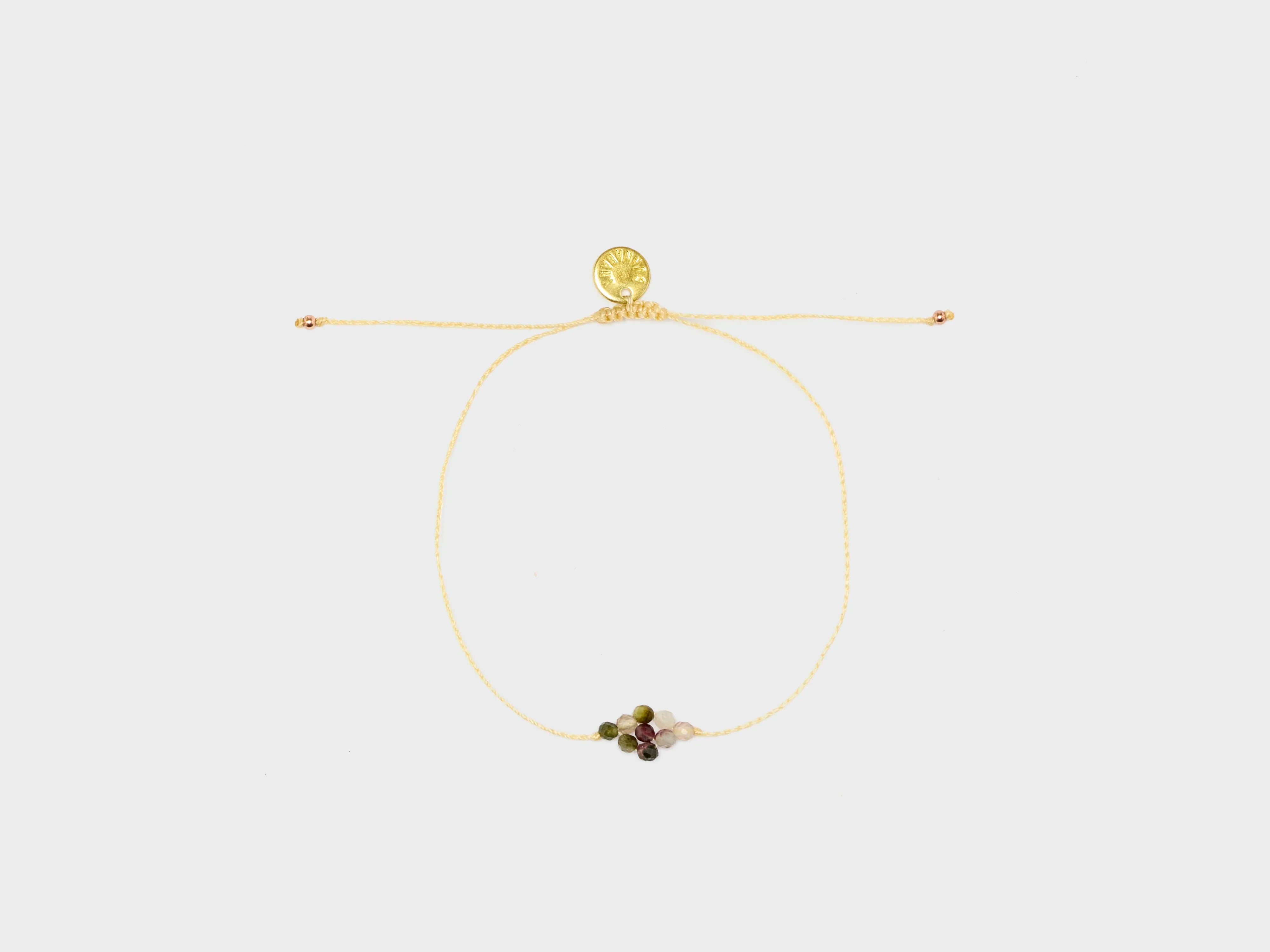 Halley Tourmaline Bracelet (242 / W / GOLD)