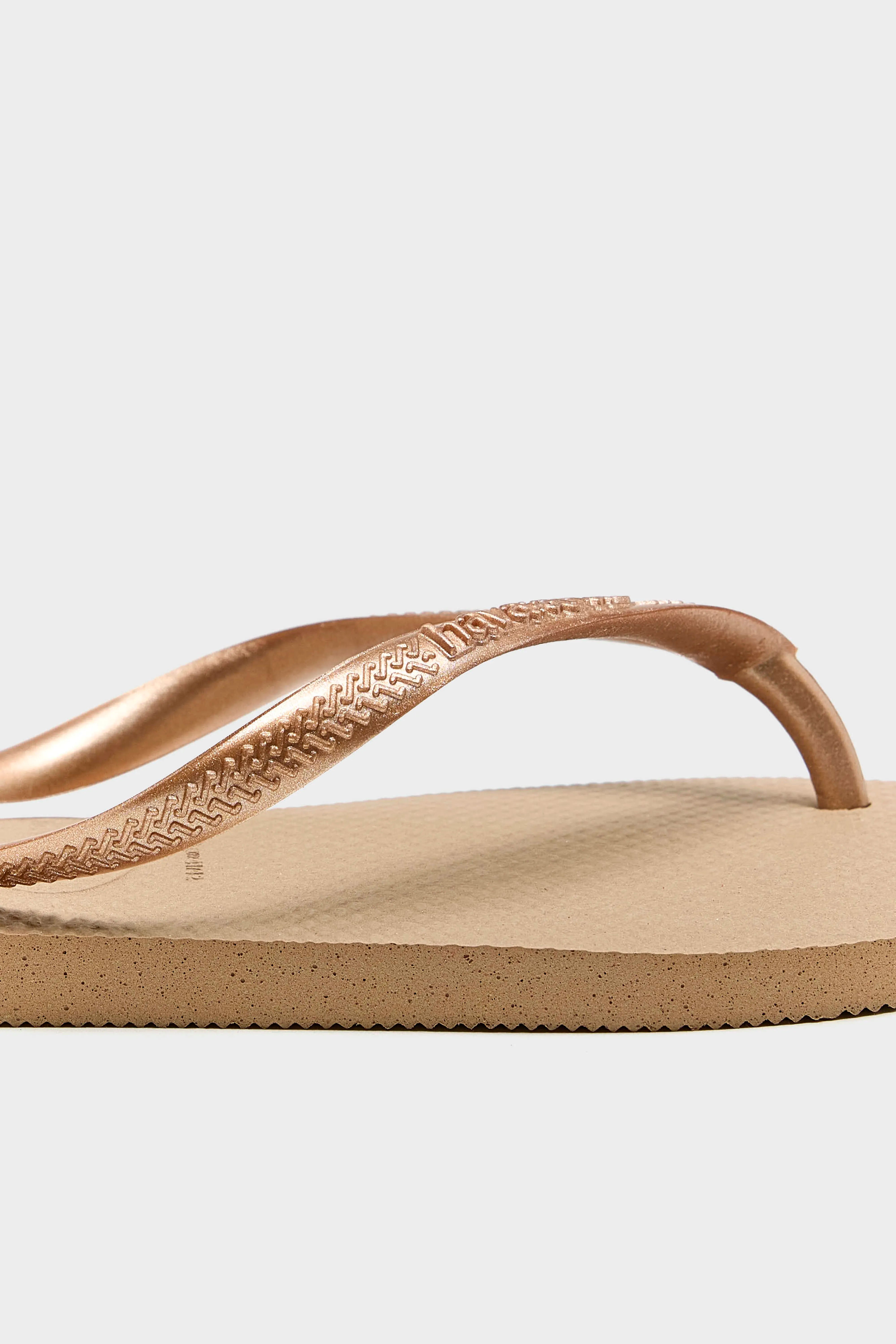 Slim fit Teenslippers (261 / W / PINK GOLD)