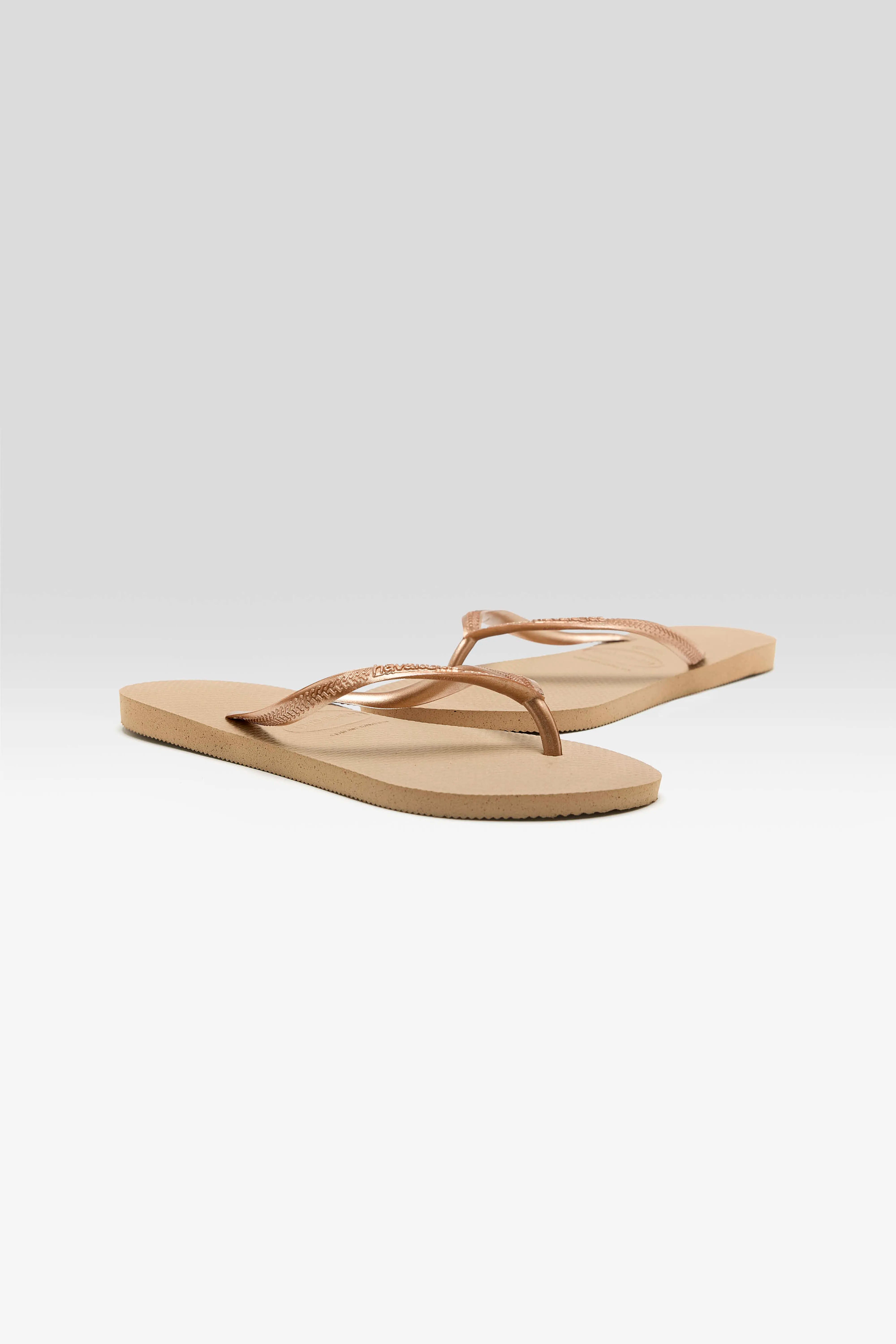 Slim fit Teenslippers (261 / W / PINK GOLD)