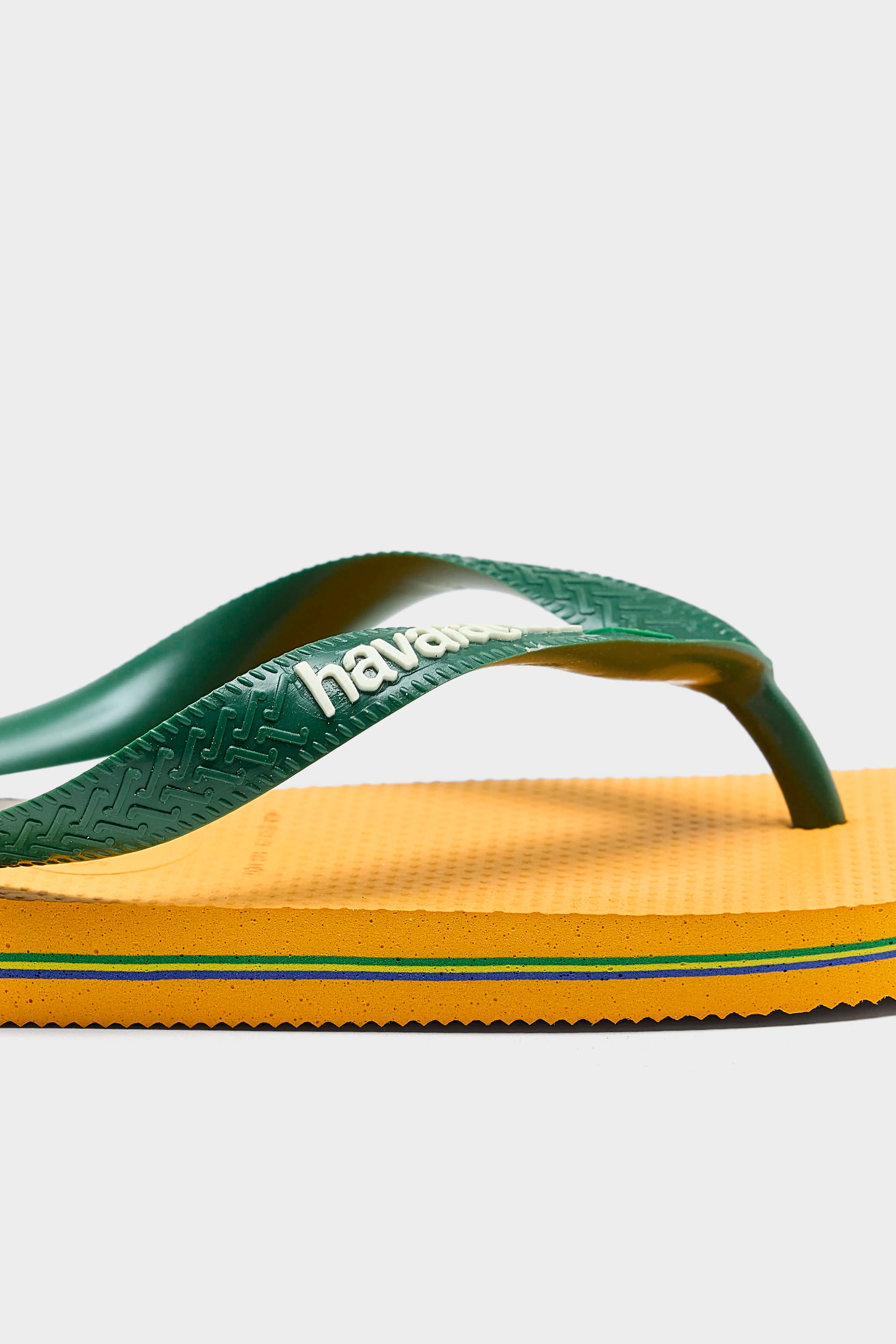 Brazil Logo Teenslippers (261 / W / YELLOW)