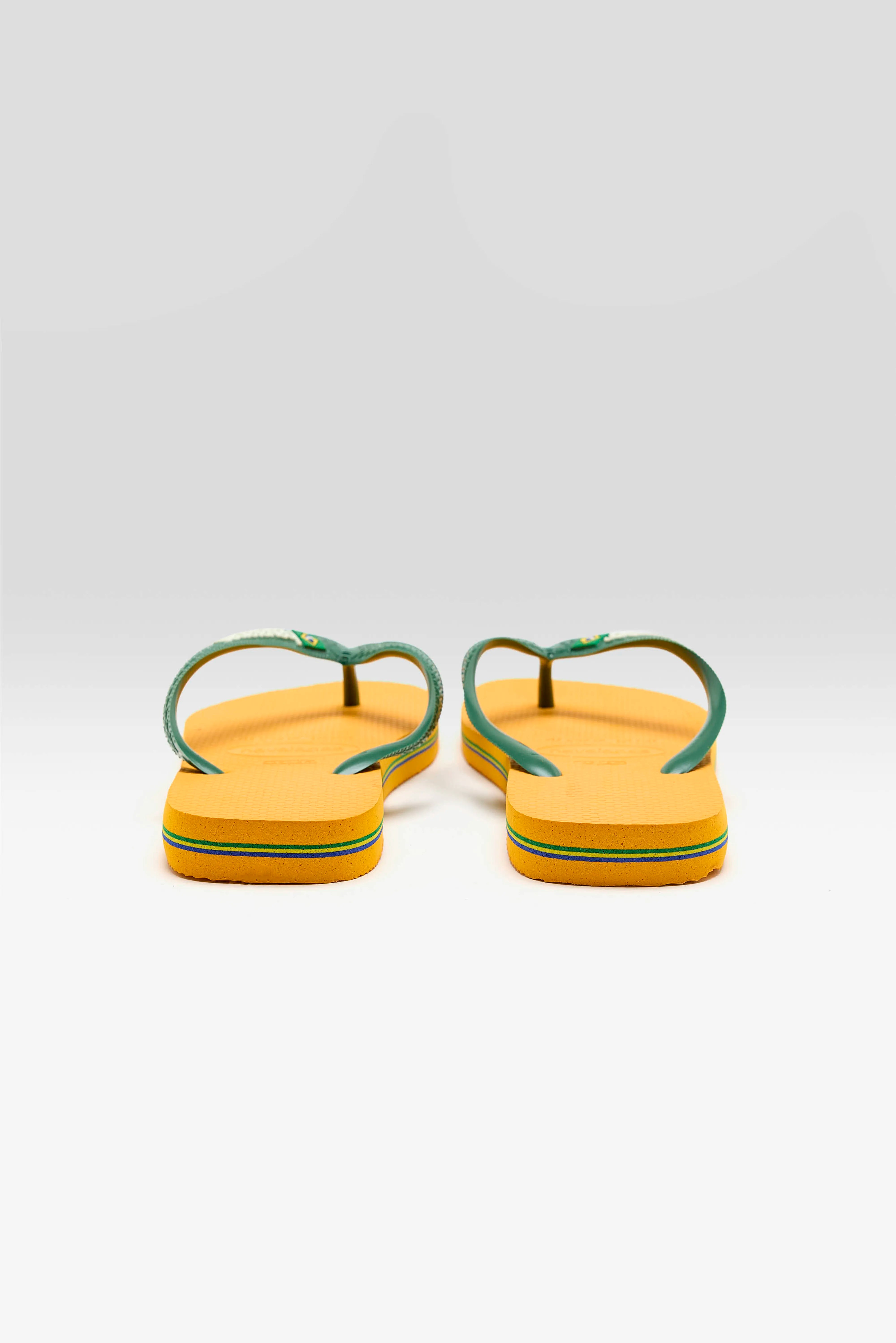 Brazil Logo Teenslippers (261 / W / YELLOW)