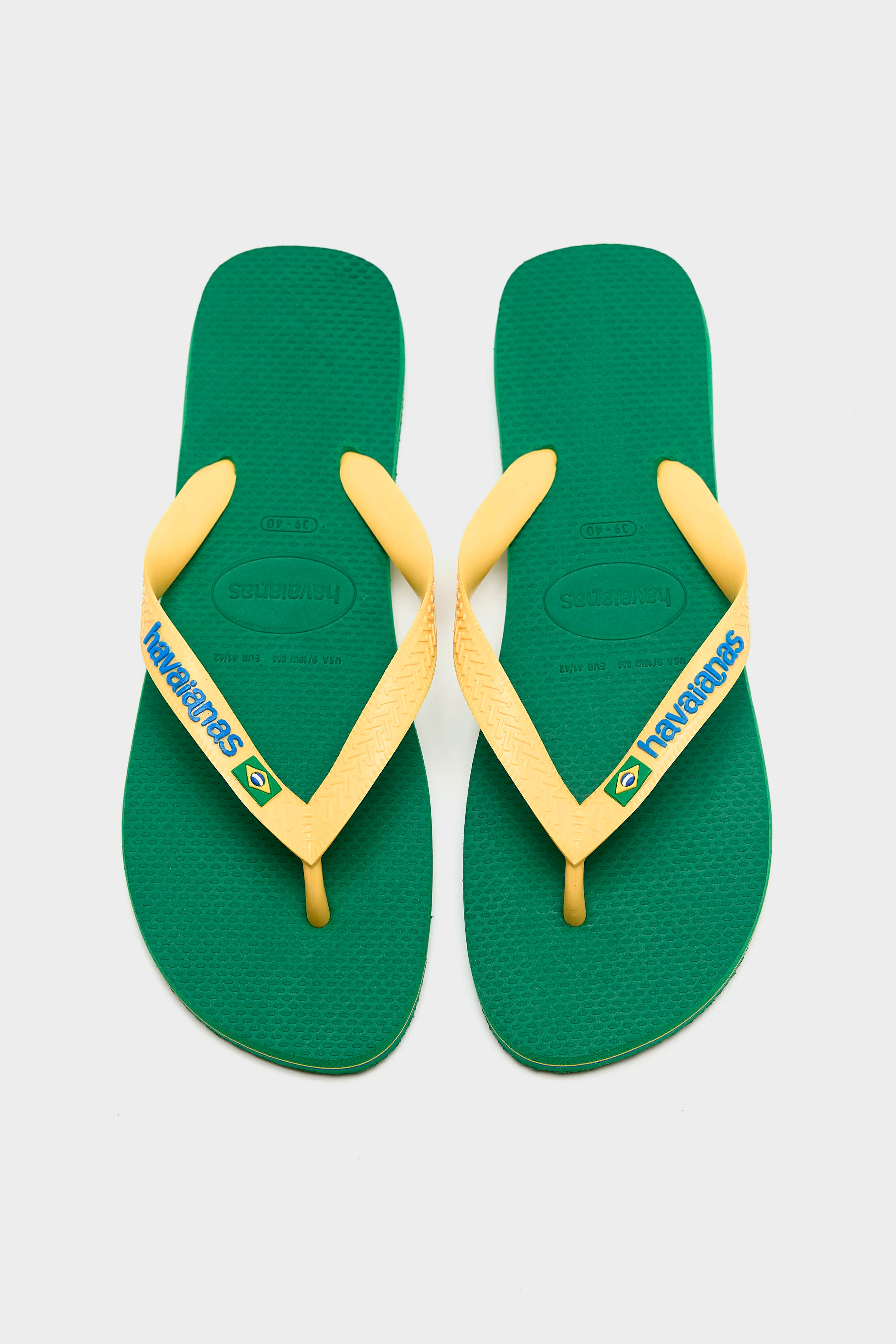 Tongs Brazil Logo (261 / W / GREEN)