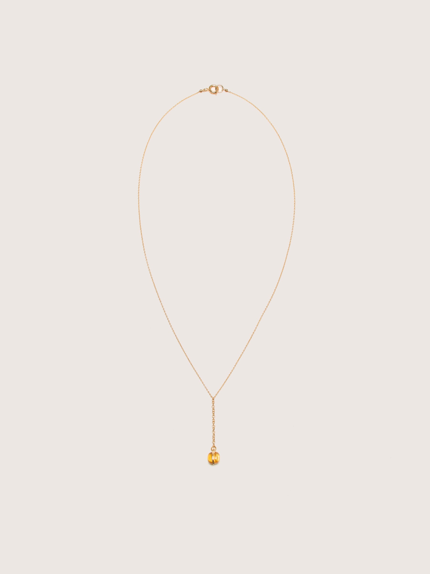 Citrine Drop Necklace For Women | Bellerose