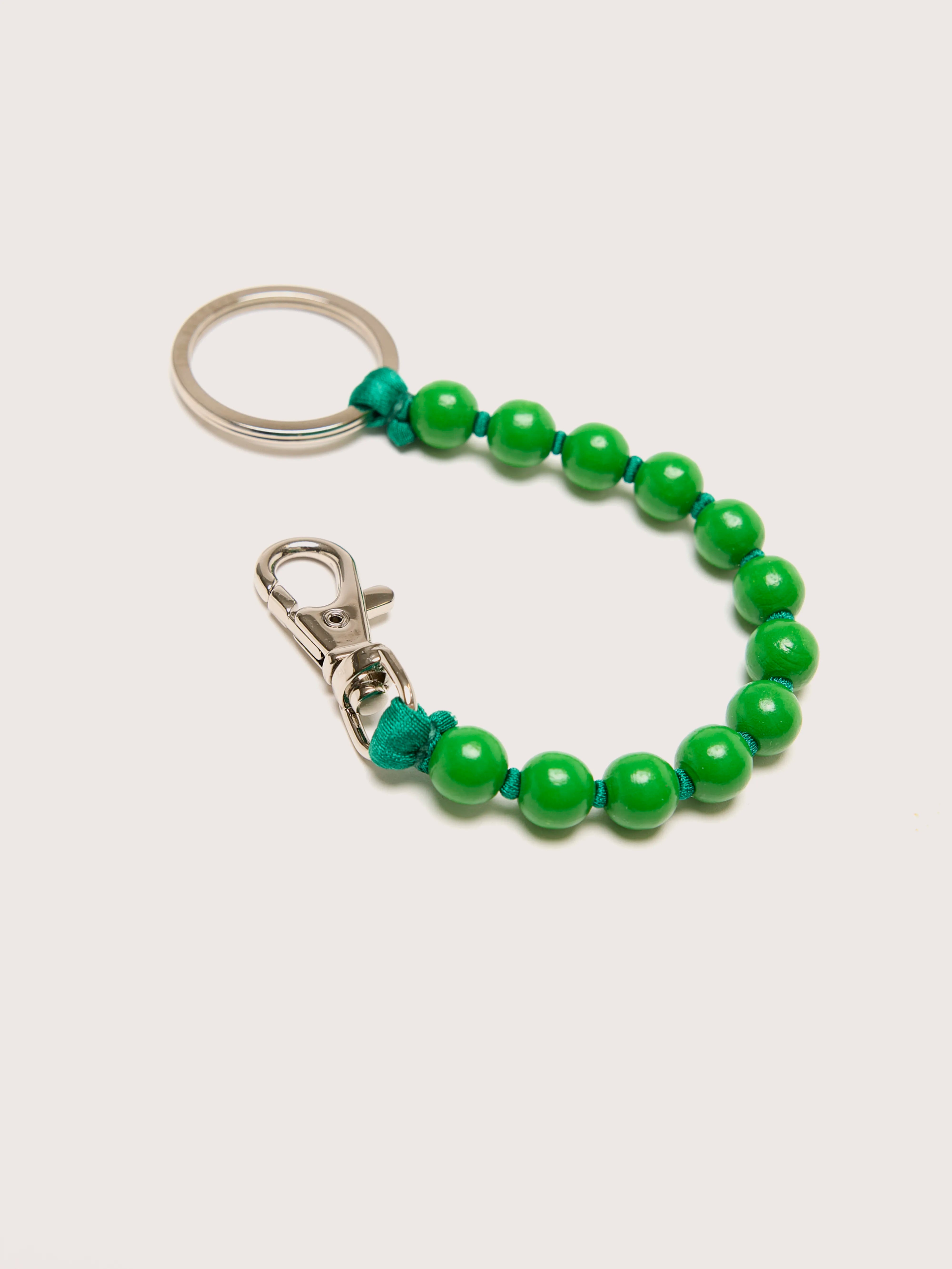 Perlen Short Keyholder (242 / W / GREEN)