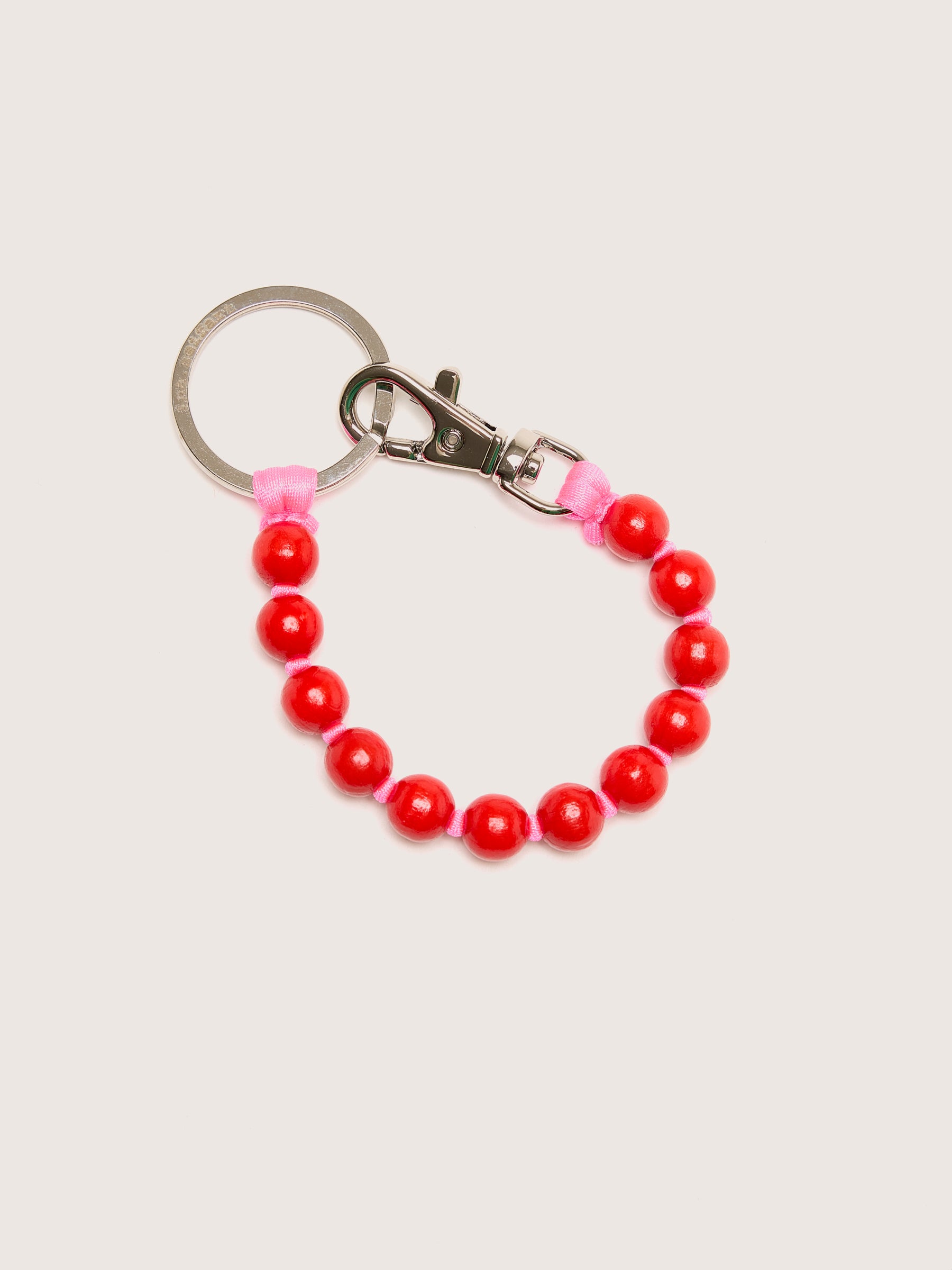 Perlen Short Keyholder (242 / W / RED)