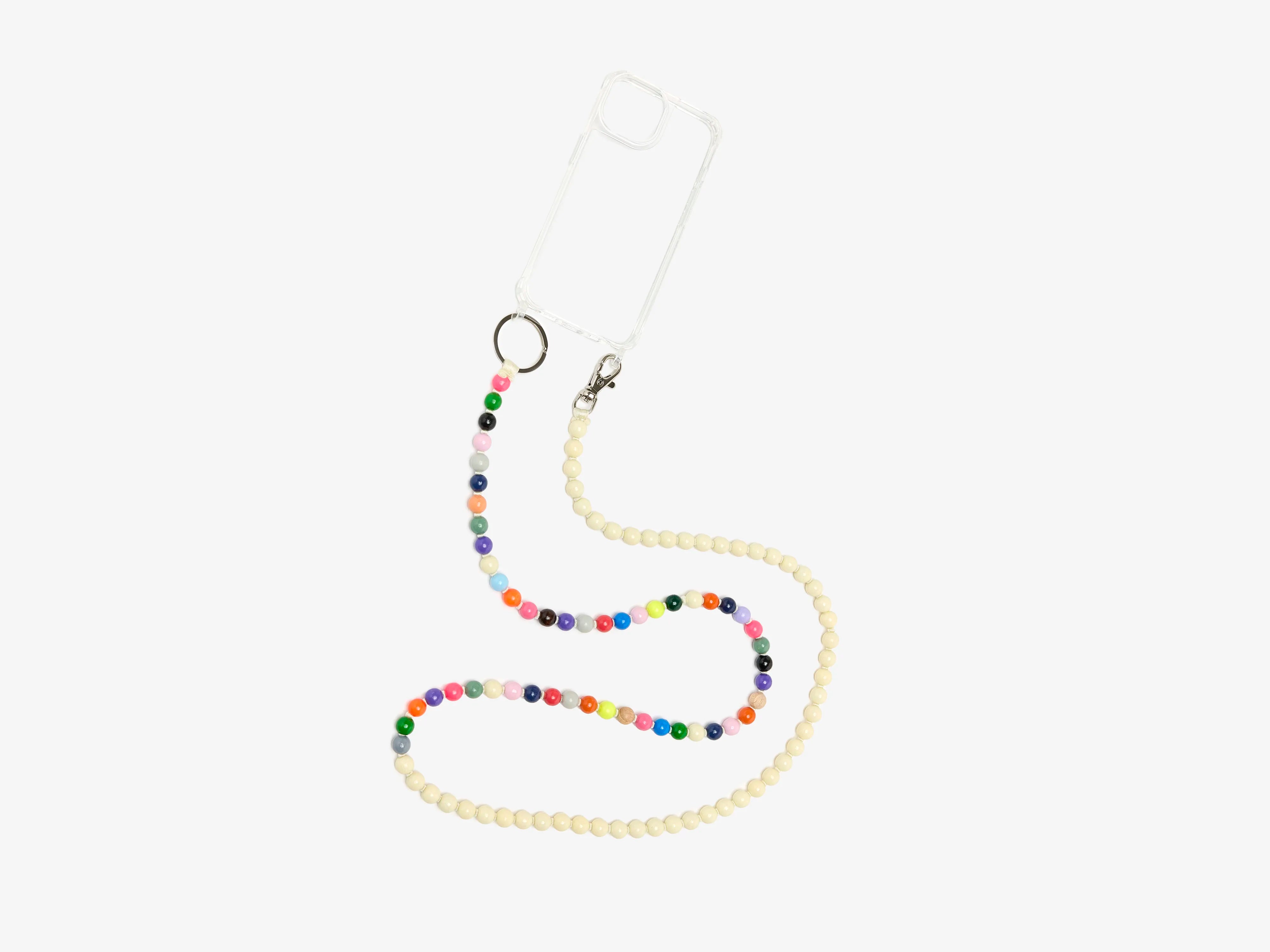 Handykette iPhone 15 Necklace  (251 / W / MULTICOLOR)