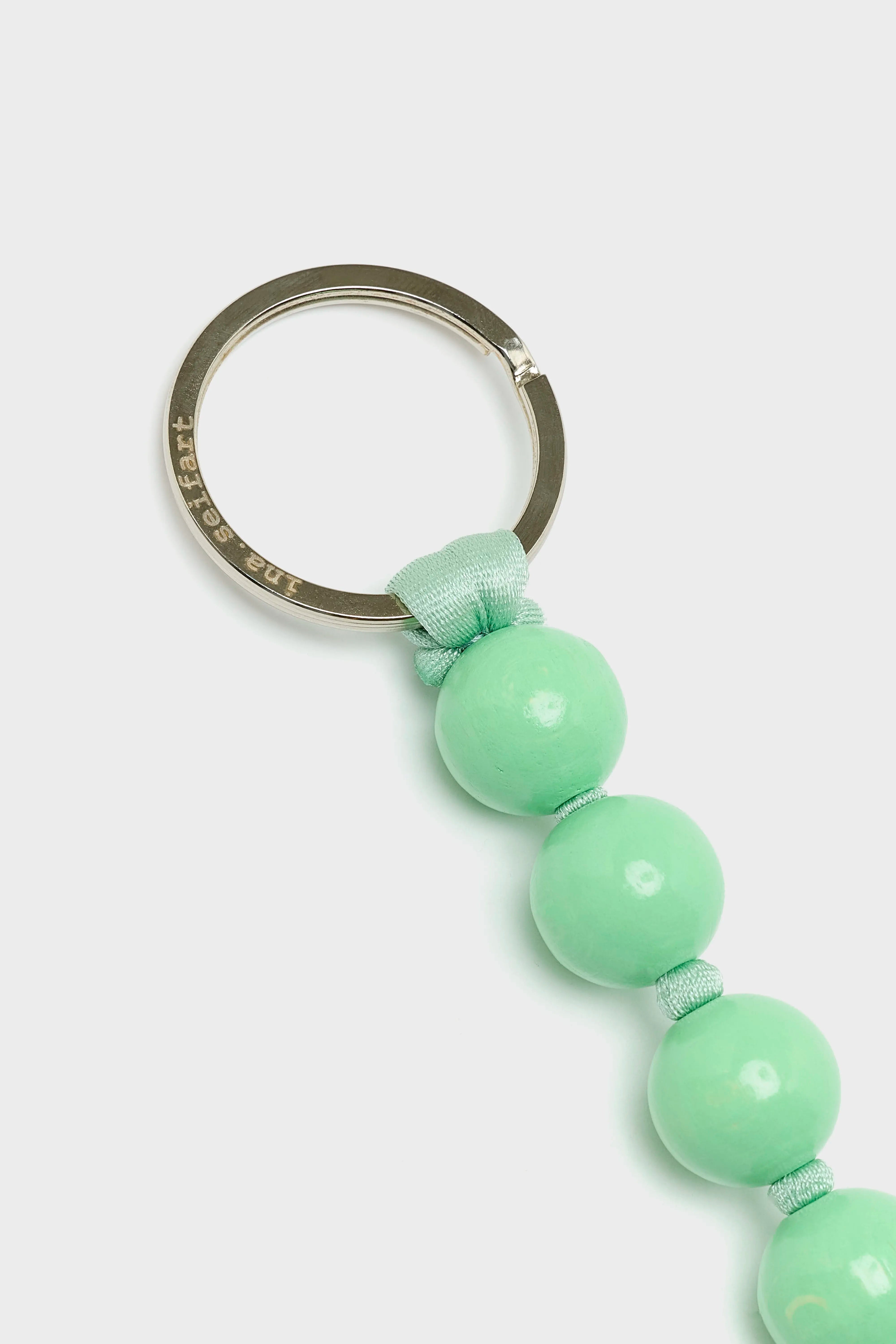 Big Perlin Short Keyholder  (261 / W / GREEN)