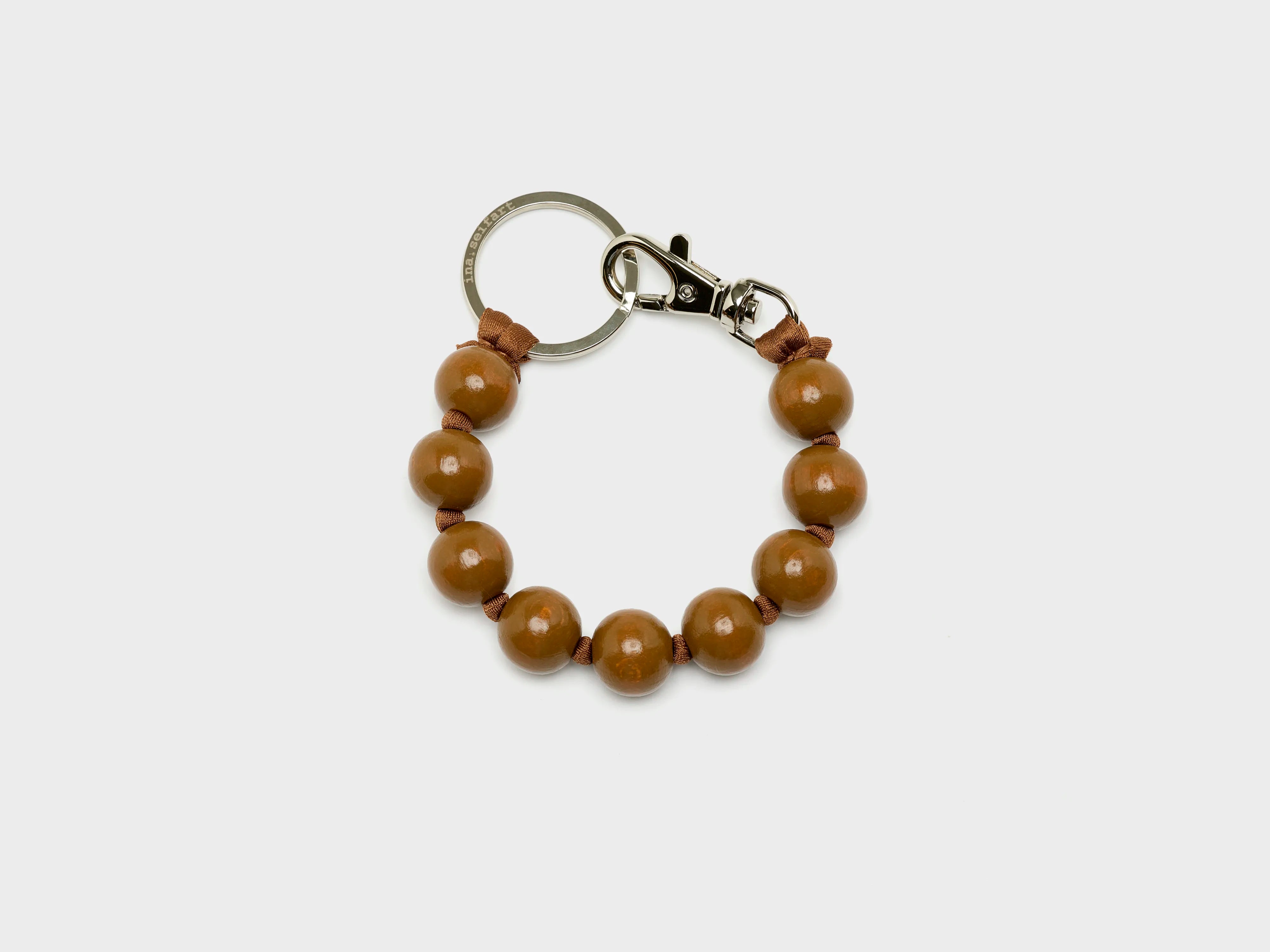 Big Perlin Short Keyholder  (261 / W / MOCCA)