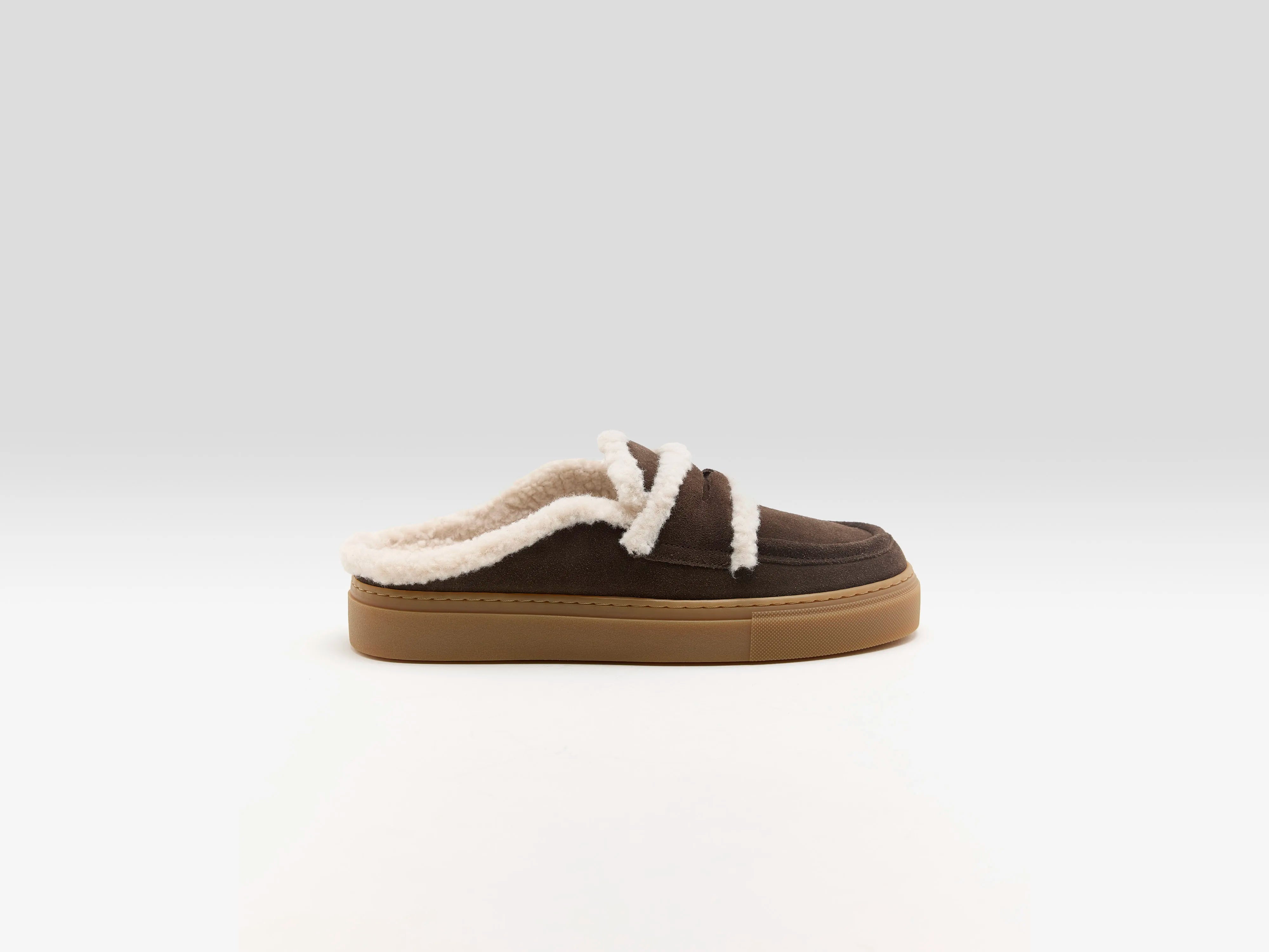Wool Mules (252 / W / BROWN)