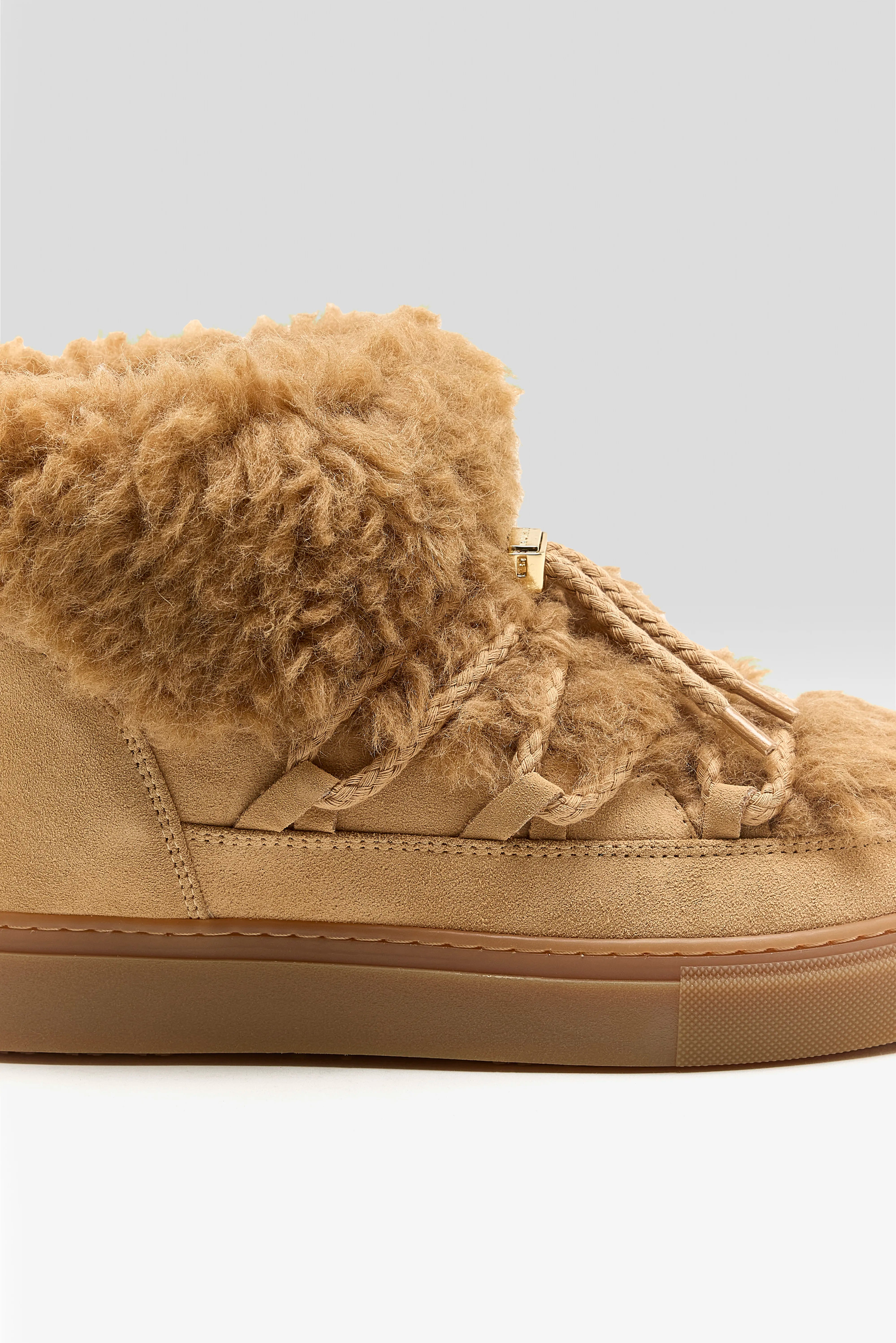 Teddy Low Boots (252 / W / BEIGE)