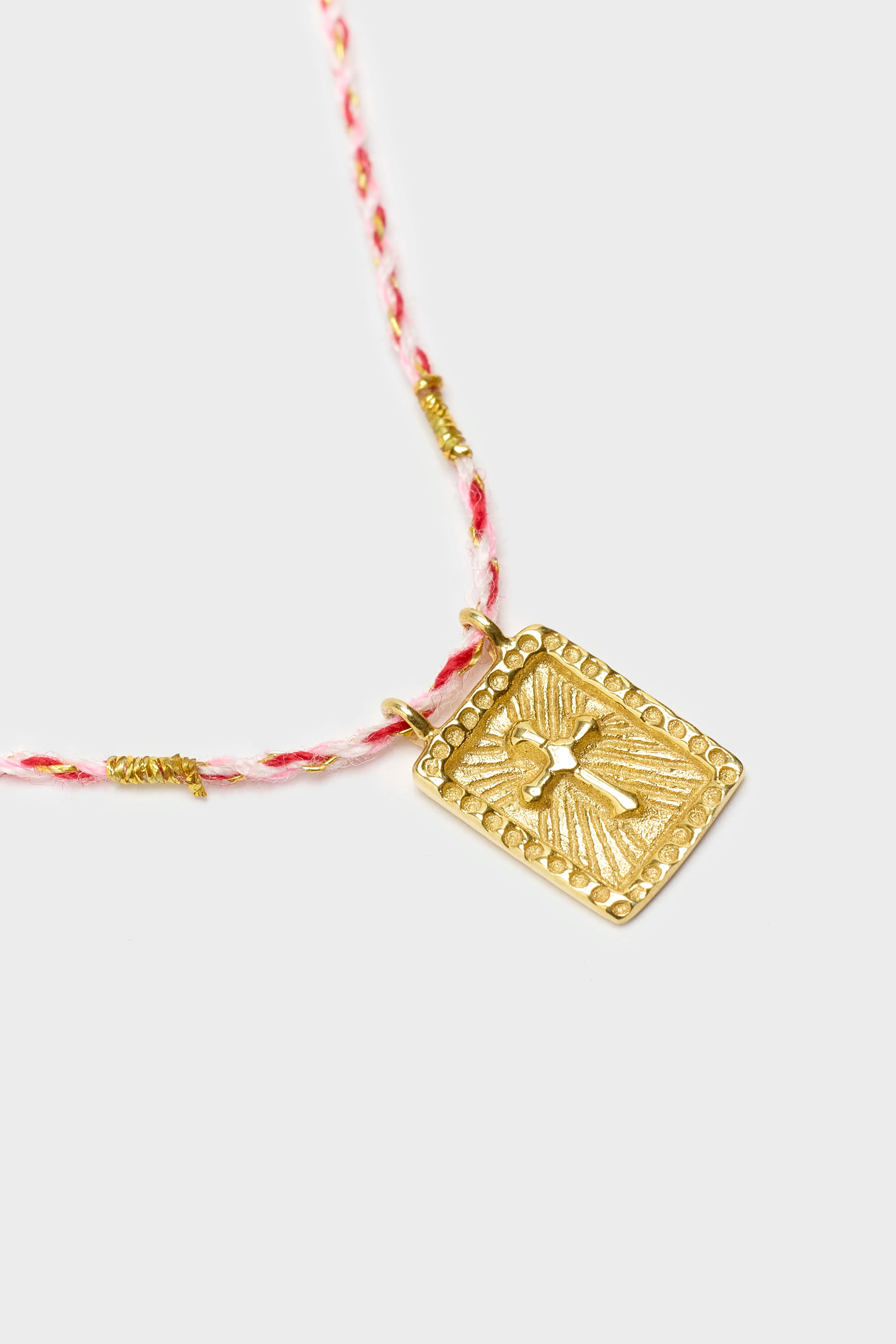 Escapular Necklace  (261 / W / RED)