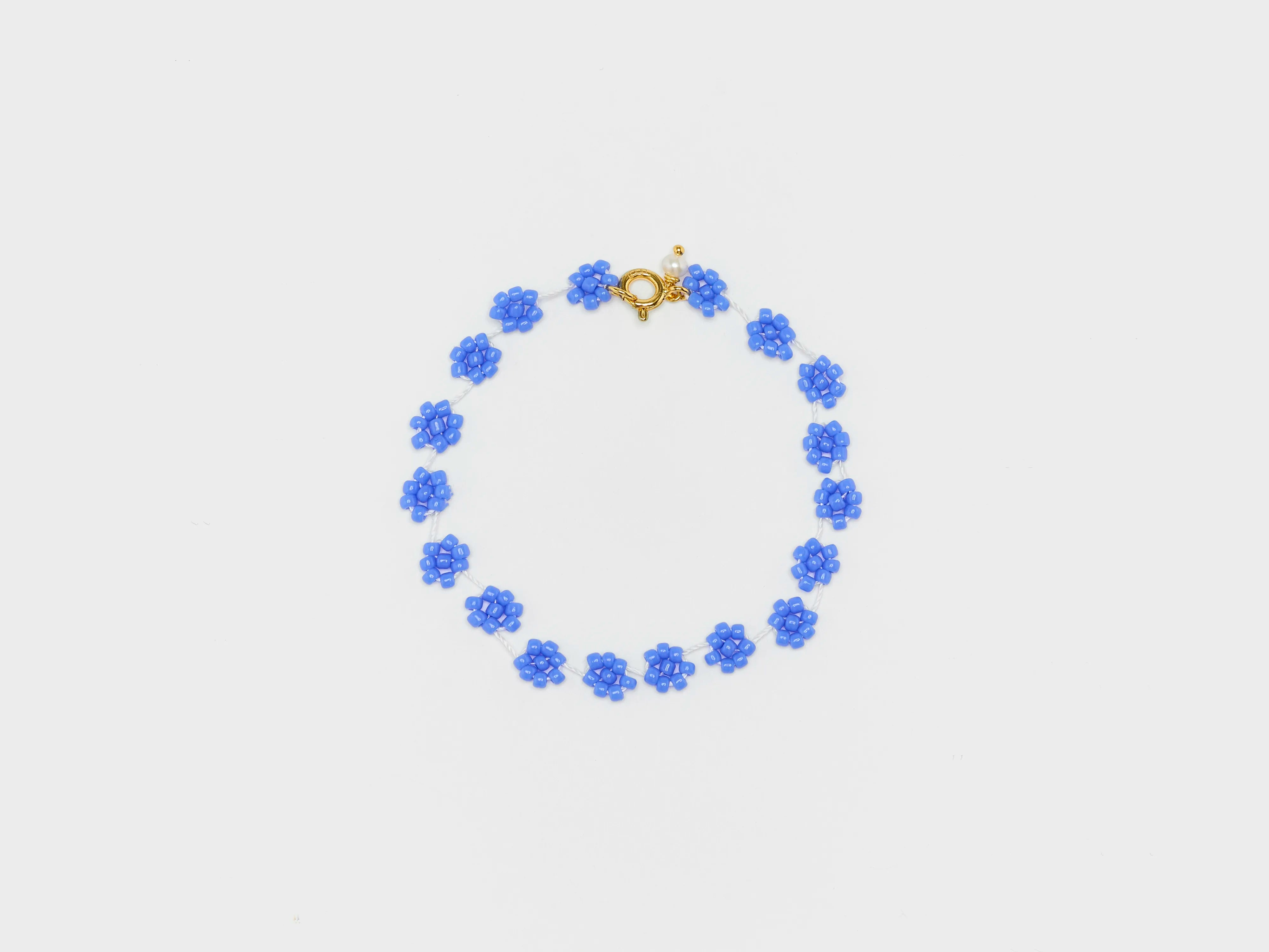 Fiori N° 08 Bracelet  (251 / W / BLUE)