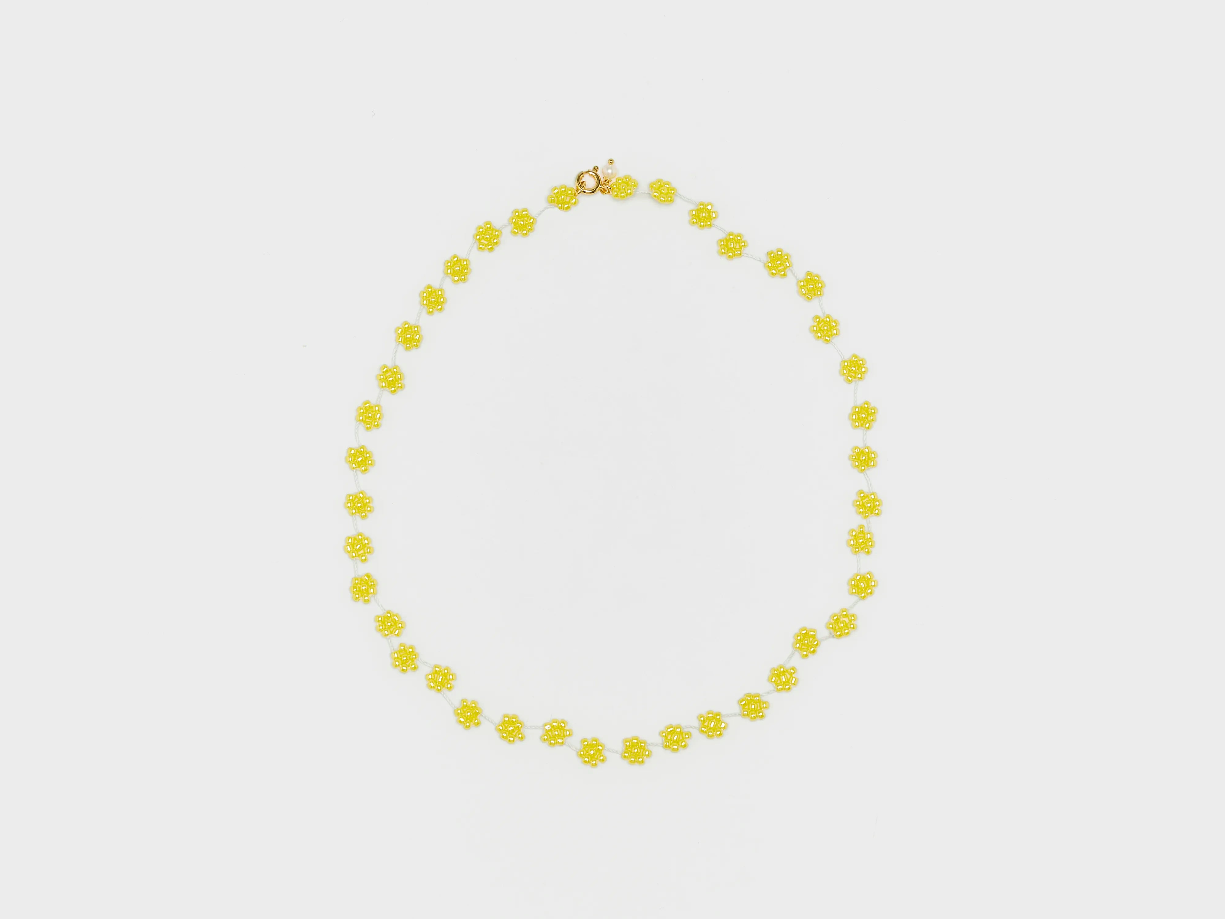 Fiori N° 38 Necklace  (251 / W / YELLOW)