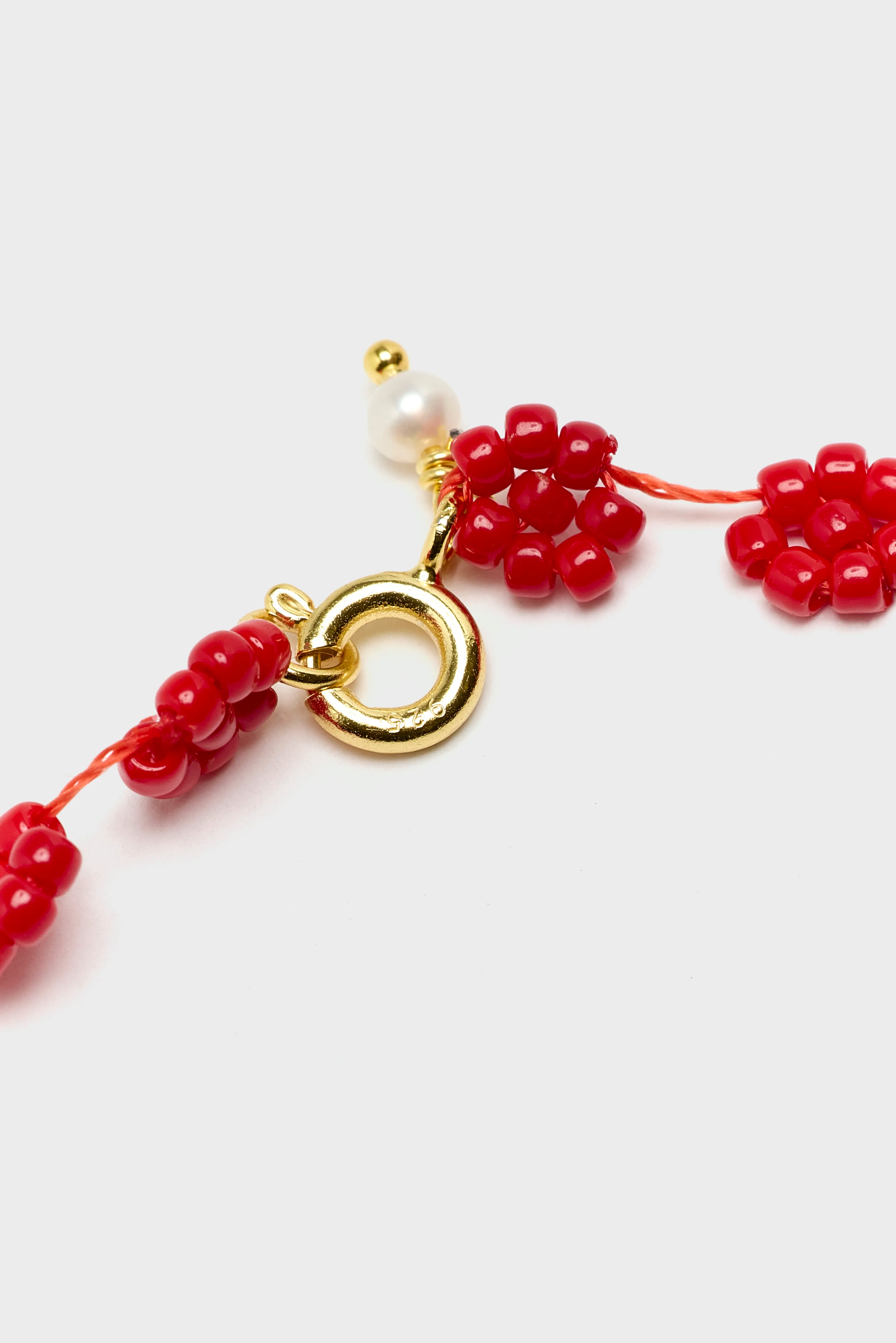 Fiori Red Pepper Necklace  (261 / W / RED)