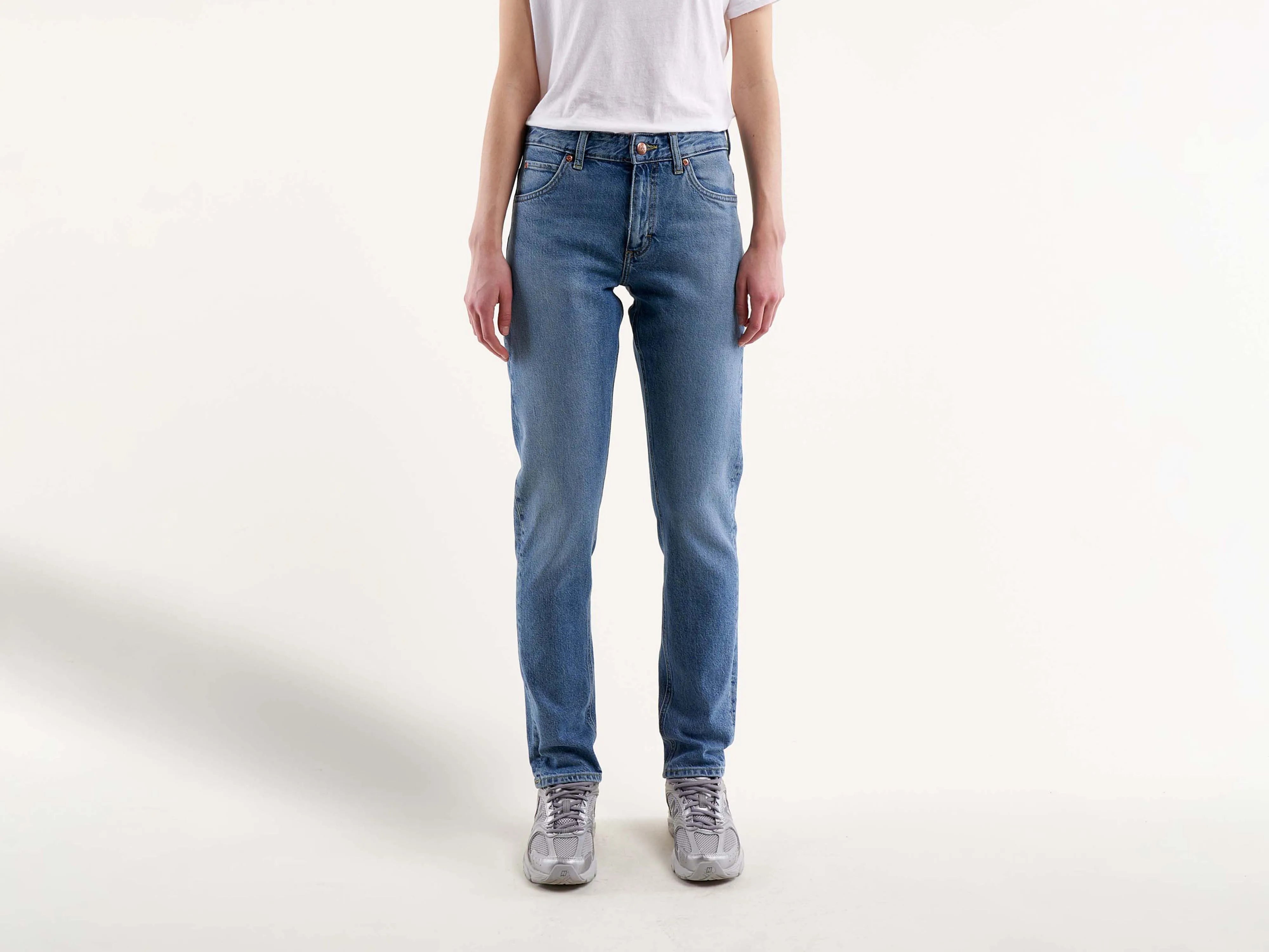 rider slim straight jeans for women (241 / W / STONE WASH)