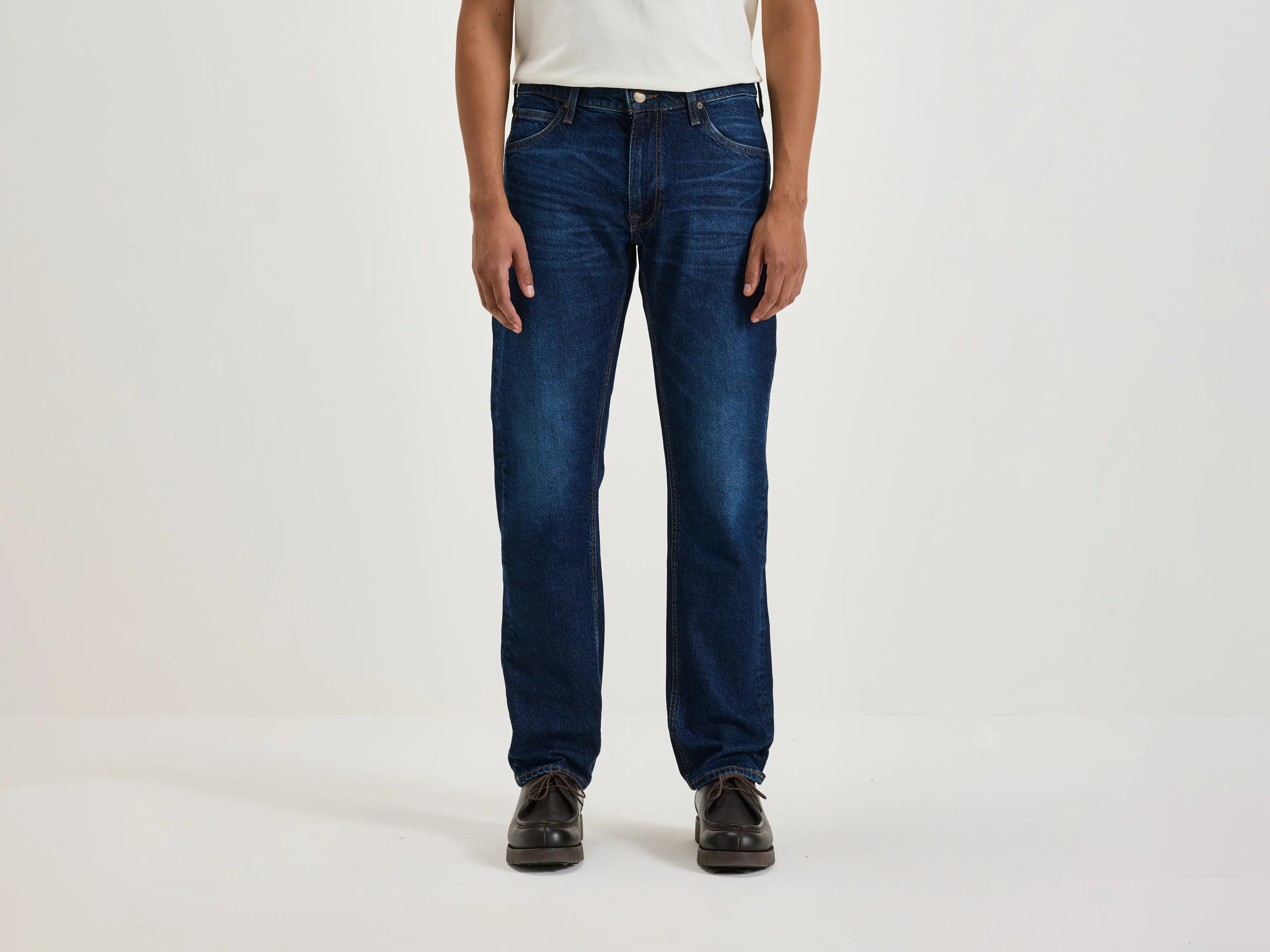 Jean Daren Zip Fly (242 / M / MD BLUE RINSE)